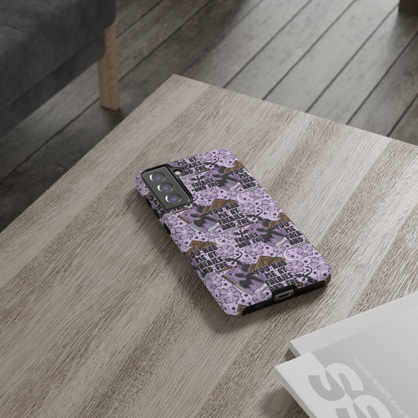 You Had Me At Faeries & Fae Tough Phone Case | Shockproof | Samsung Case | Google Case | Bookish