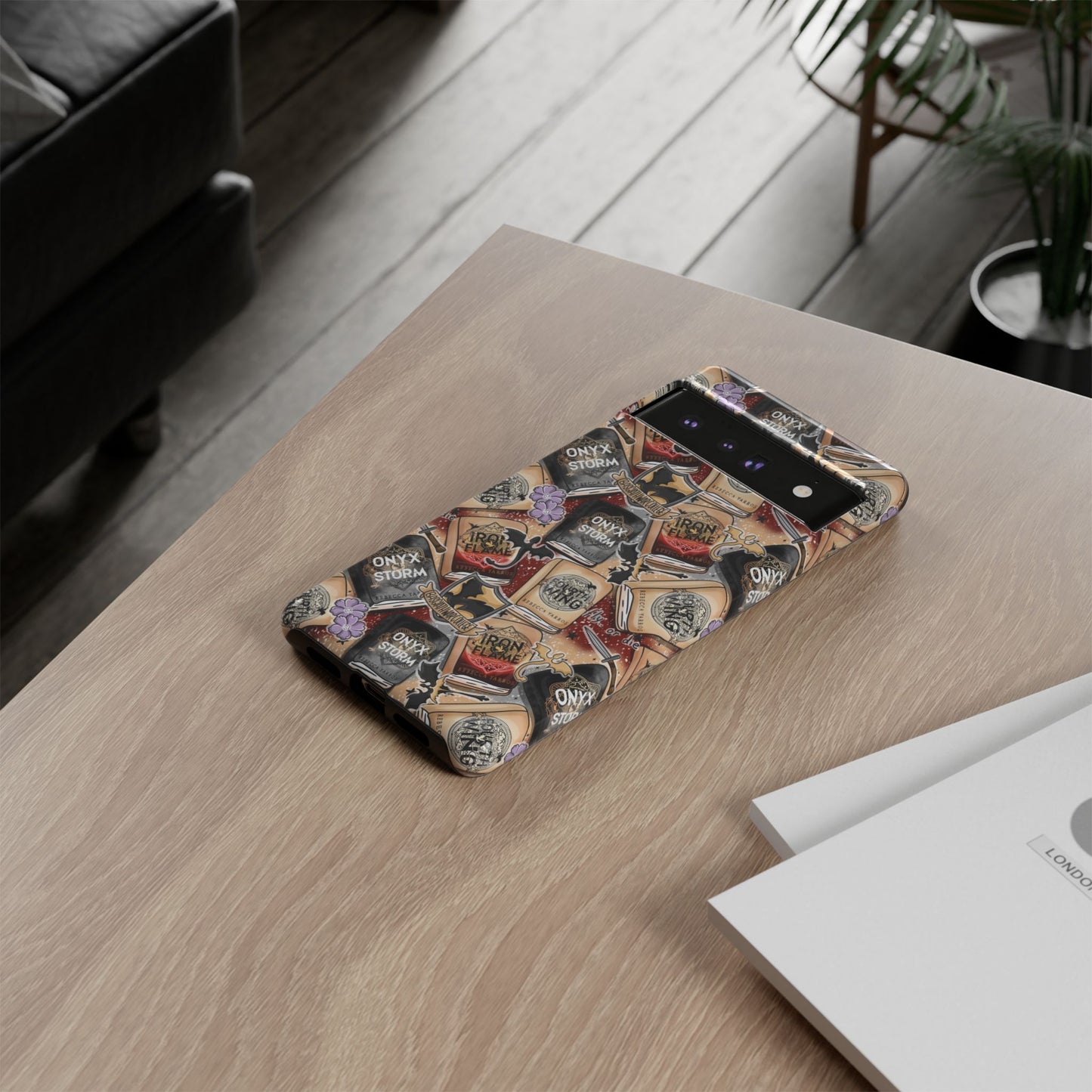 Fourth Wing Tough Phone Case | Shockproof | Samsung Case | Google Case | Bookish