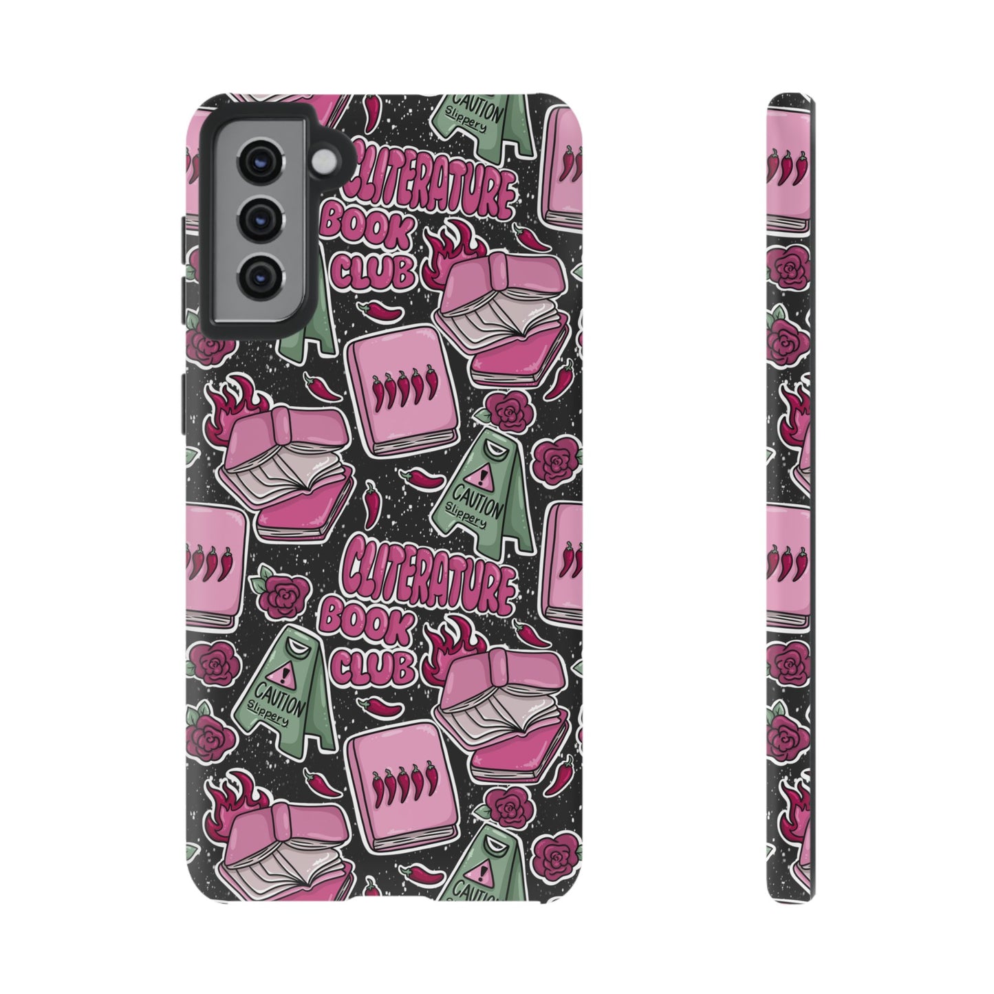 Cliterature Book Club Tough Phone Case | Shockproof | Samsung Case | Google Case | Bookish