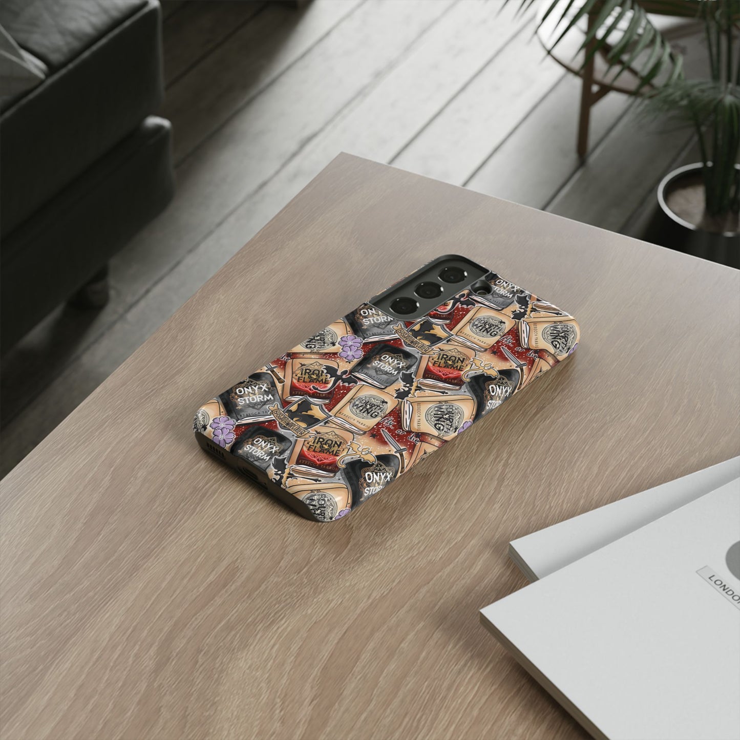 Fourth Wing Tough Phone Case | Shockproof | Samsung Case | Google Case | Bookish
