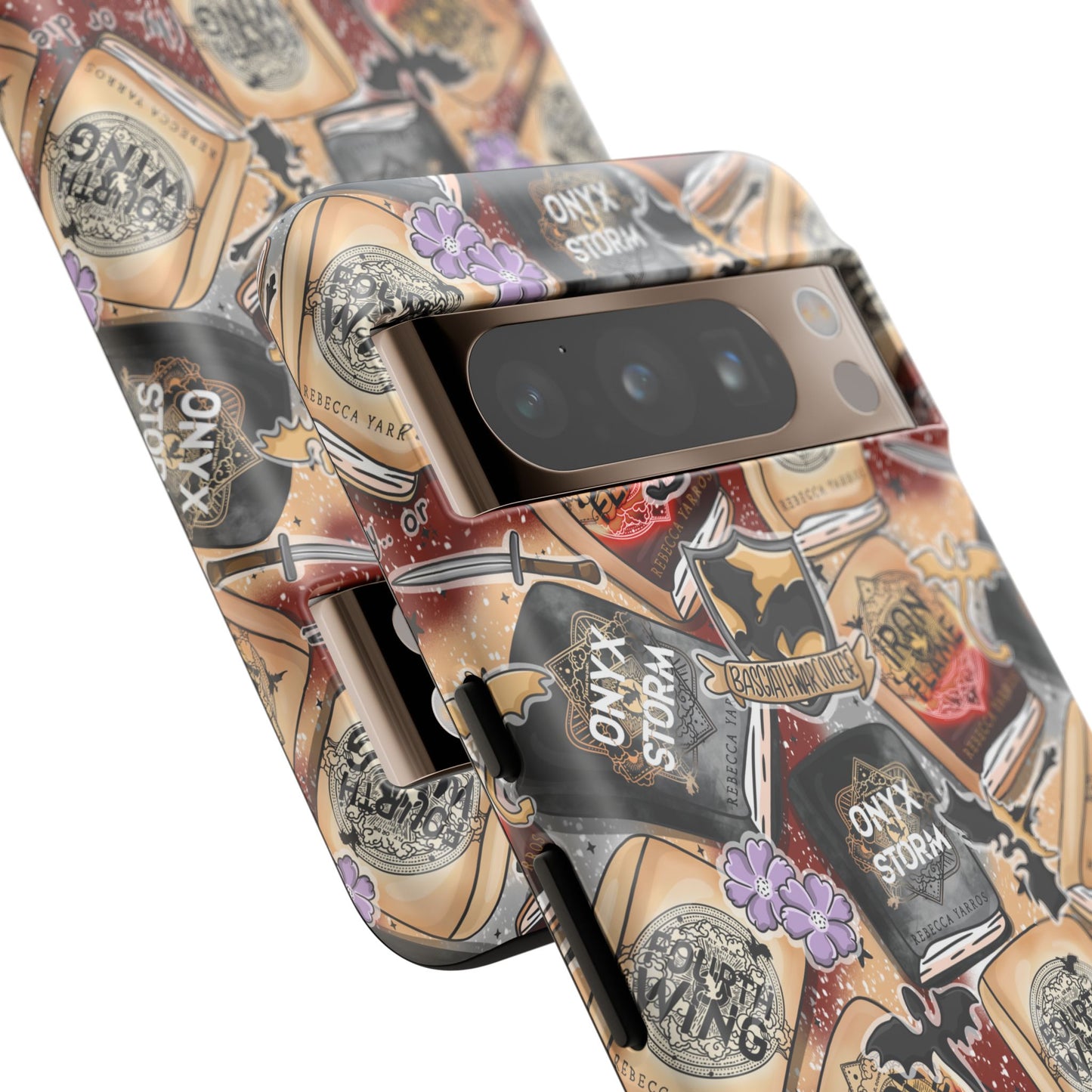 Fourth Wing Tough Phone Case | Shockproof | Samsung Case | Google Case | Bookish