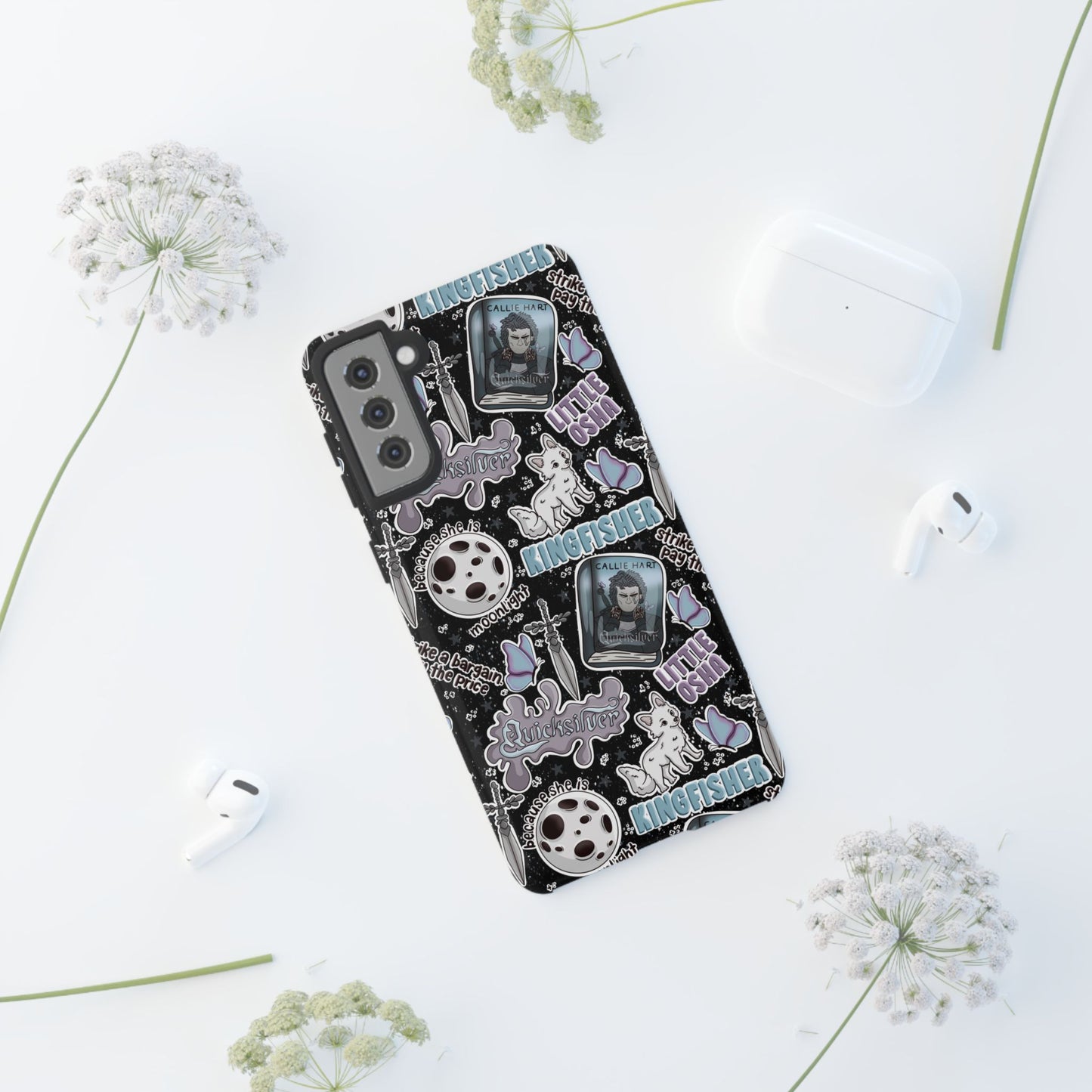 Quicksilver Tough Phone Case | Shockproof | Samsung Case | Google Case | Bookish