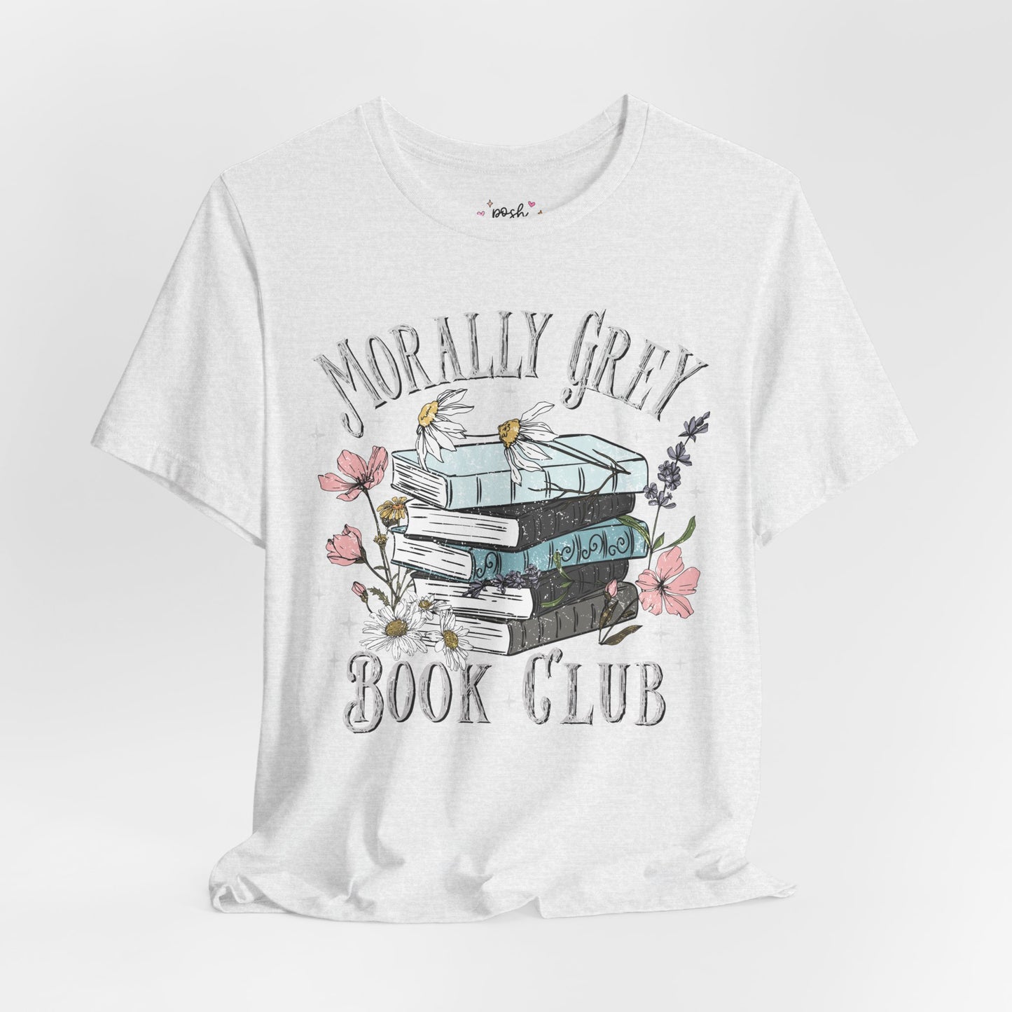 Morally Grey Book Club T-Shirt | Graphic Tee | Bookish Merch |