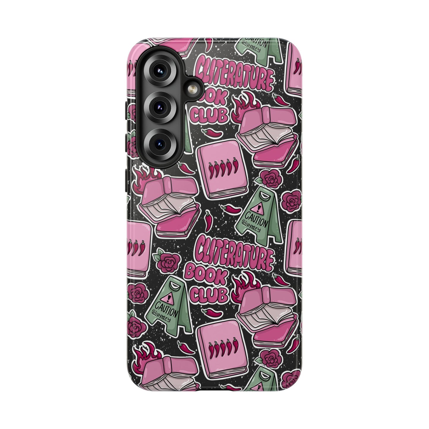 Cliterature Book Club Tough Phone Case | Shockproof | Samsung Case | Google Case | Bookish