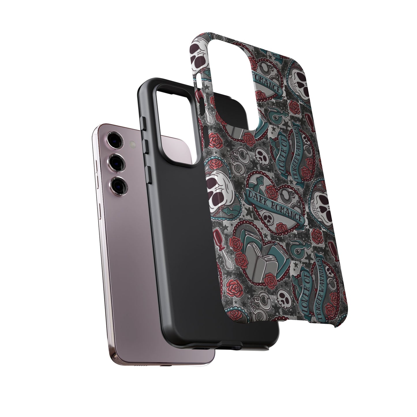 Dark Romance Tough Phone Case | Shockproof | Samsung Case | Google Case | Bookish