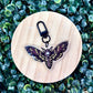 Skull Moth Acrylic Keychain