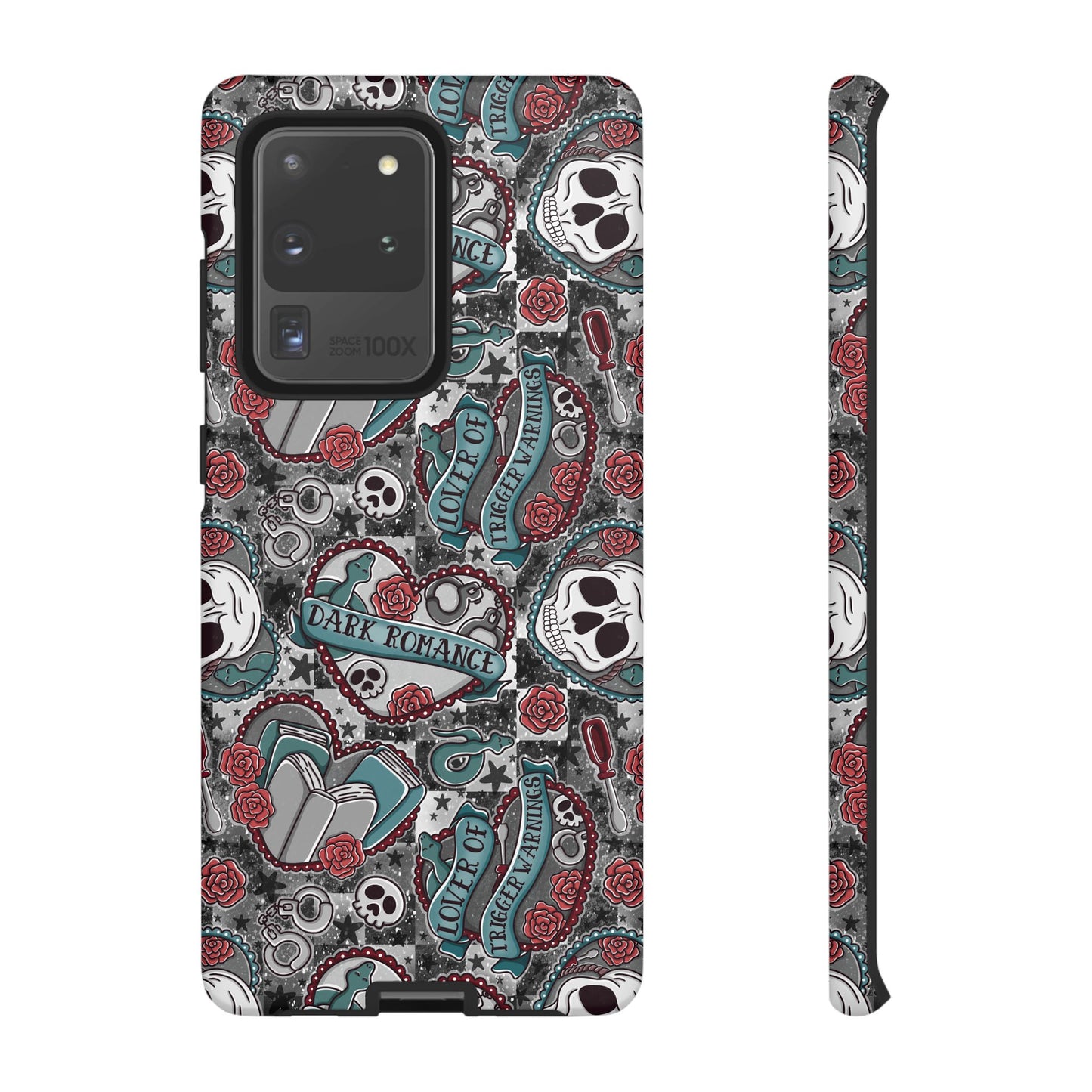 Dark Romance Tough Phone Case | Shockproof | Samsung Case | Google Case | Bookish