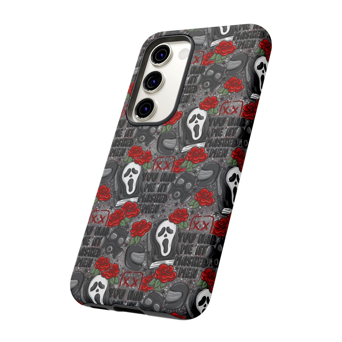 Masked Men Tough Phone Case | Shockproof | Samsung Case | Google Case | Bookish