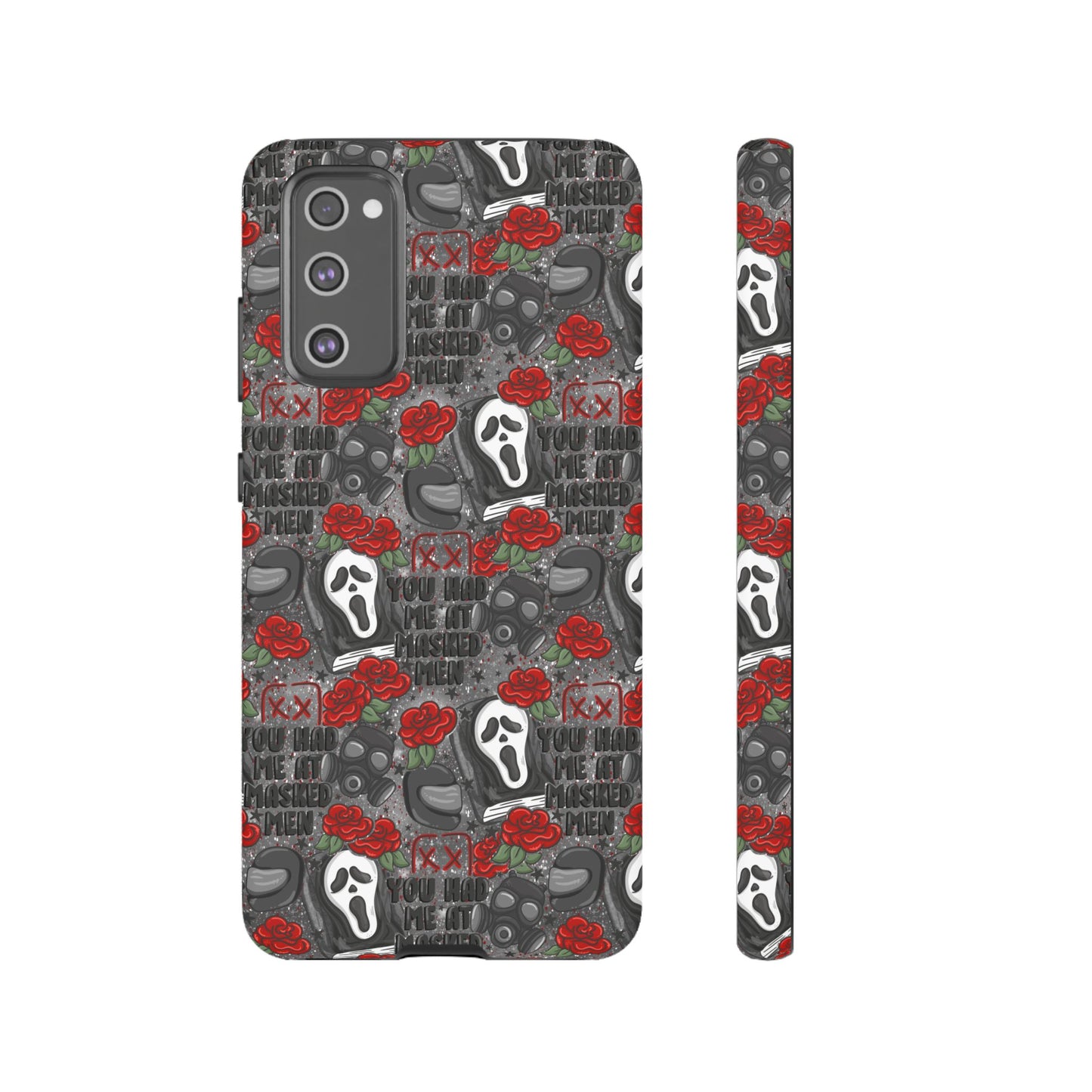 Masked Men Tough Phone Case | Shockproof | Samsung Case | Google Case | Bookish