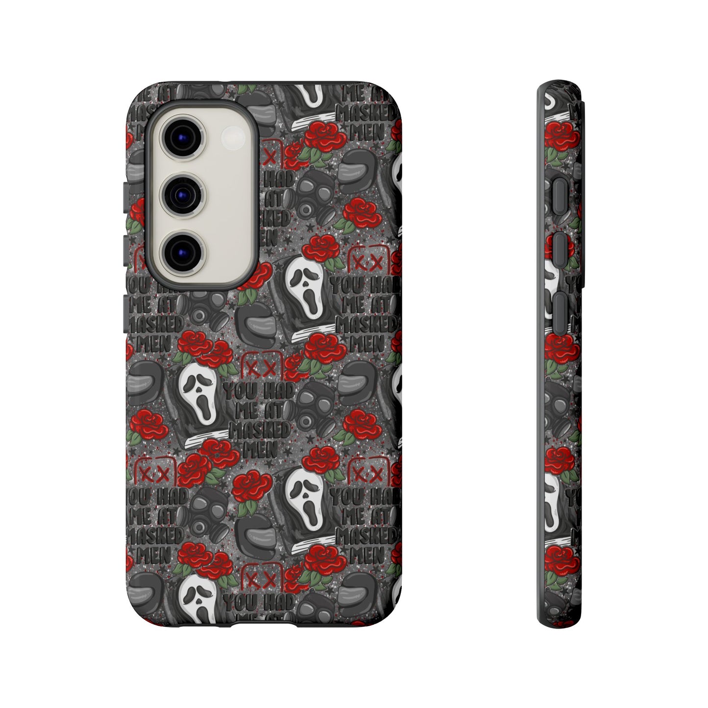 Masked Men Tough Phone Case | Shockproof | Samsung Case | Google Case | Bookish