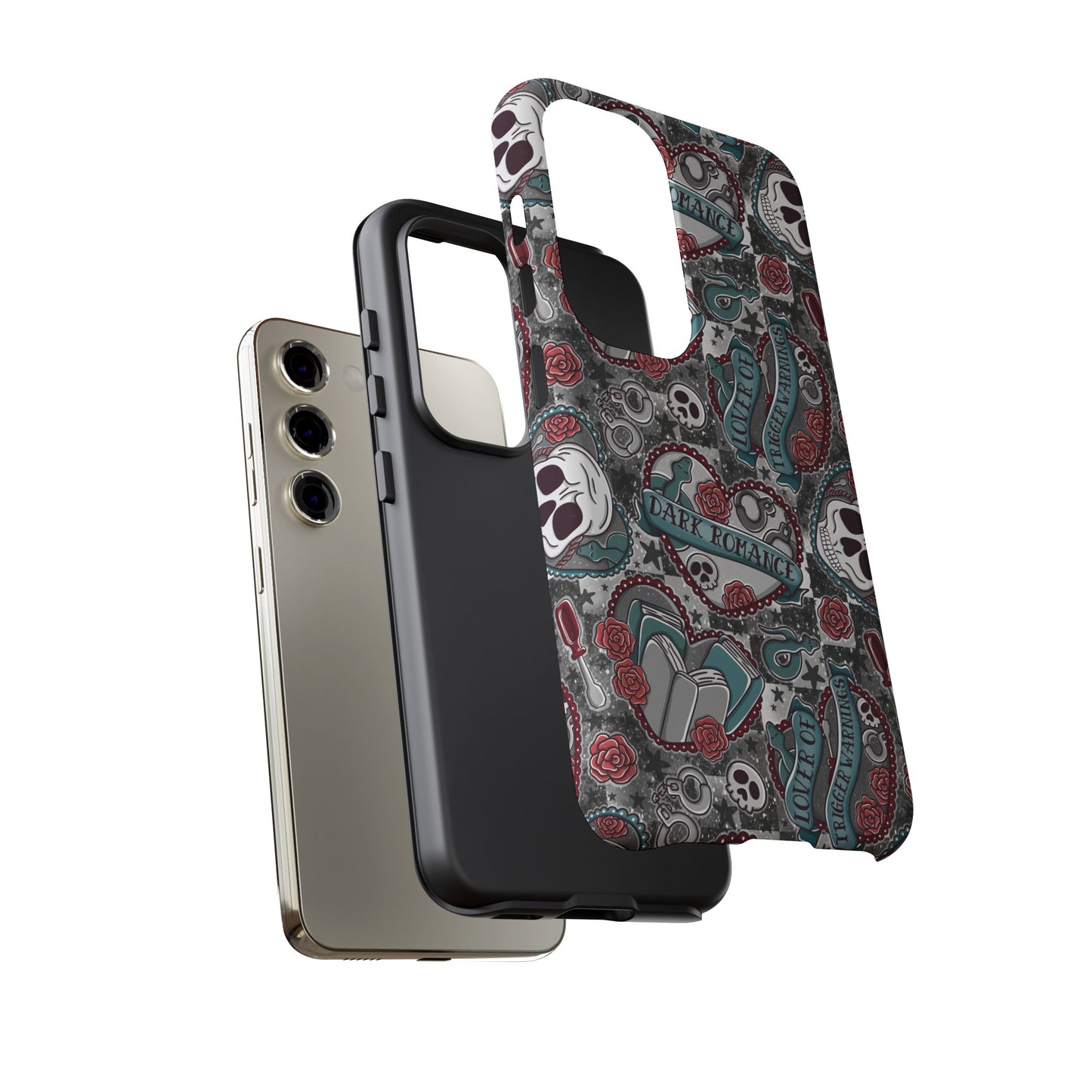 Dark Romance Tough Phone Case | Shockproof | Samsung Case | Google Case | Bookish