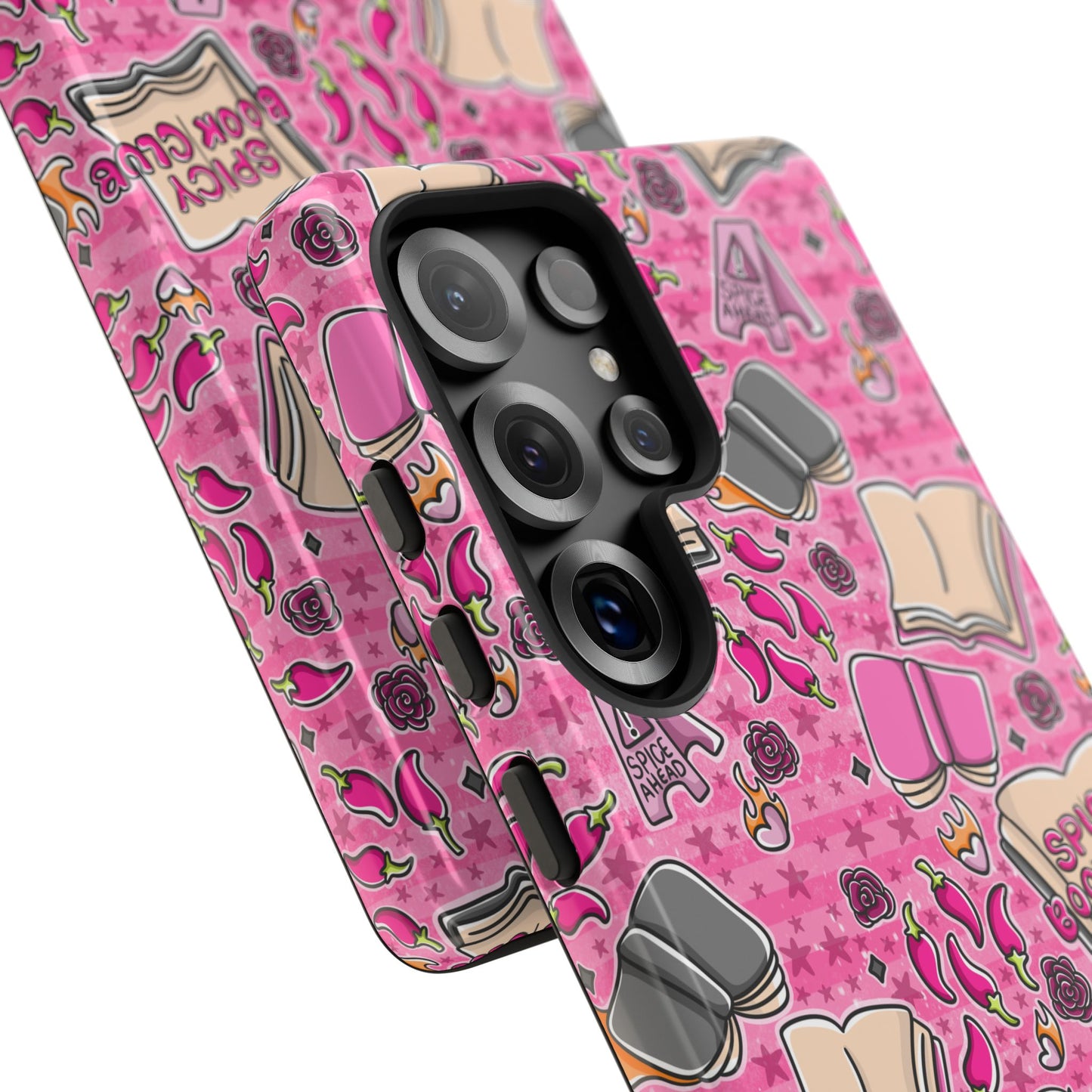 Spicy Book Club Tough Phone Case | Shockproof | Samsung Case | Google Case | Bookish