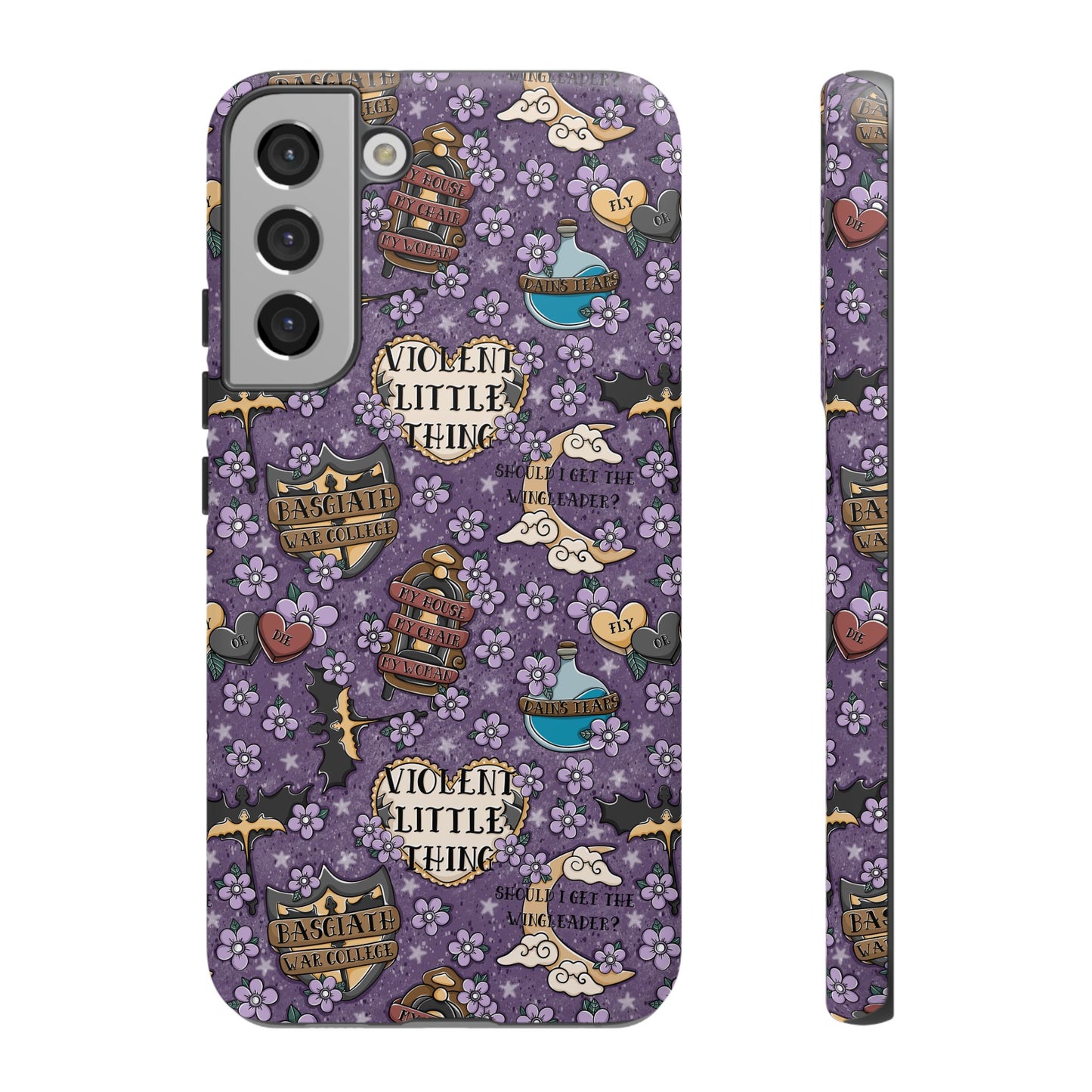 Violent Little Thing Tough Phone Case | Shockproof | Samsung Case | Google Case | Bookish