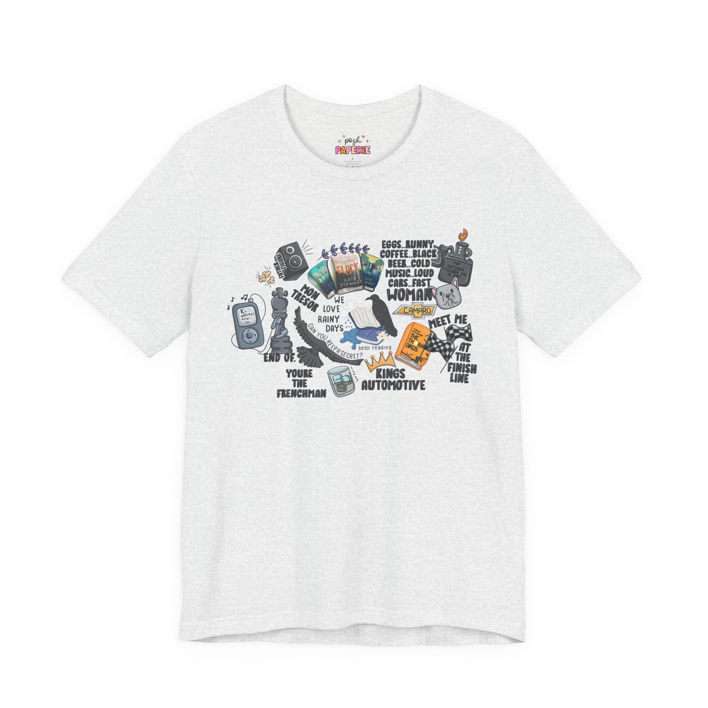 Triple Falls Shirt | Graphic Tee | Bookish Merch |