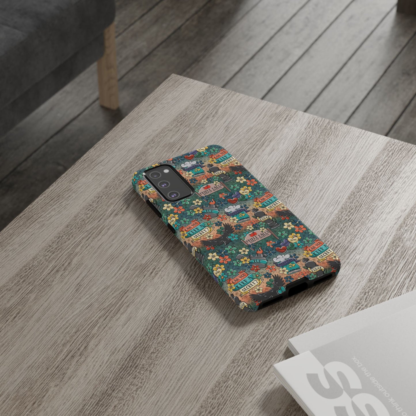 Triple Falls Tough Phone Case | Shockproof | Samsung Case | Google Case | Bookish