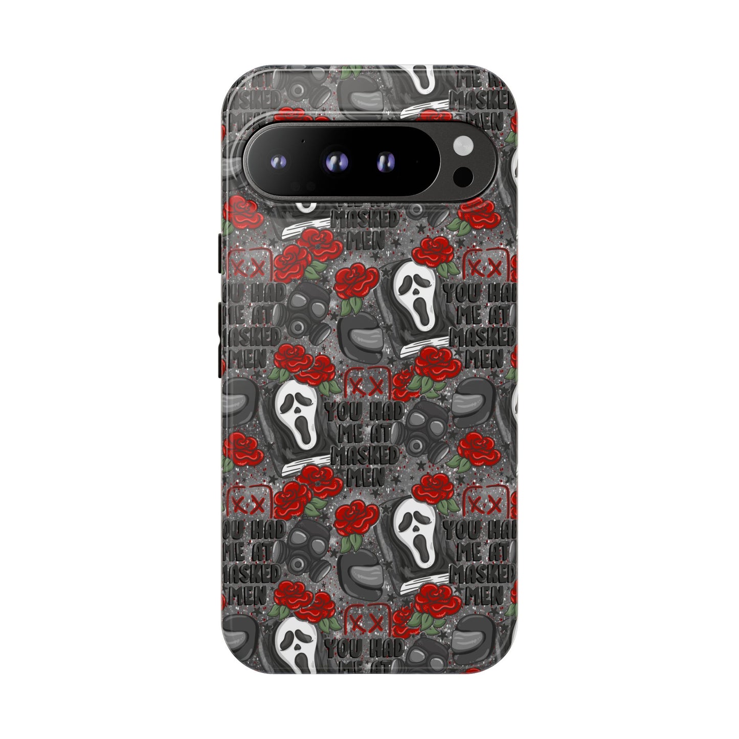 Masked Men Tough Phone Case | Shockproof | Samsung Case | Google Case | Bookish