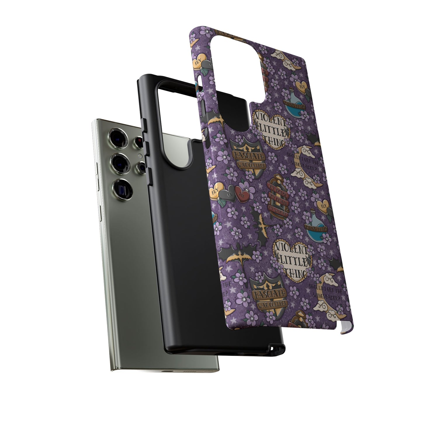 Violent Little Thing Tough Phone Case | Shockproof | Samsung Case | Google Case | Bookish
