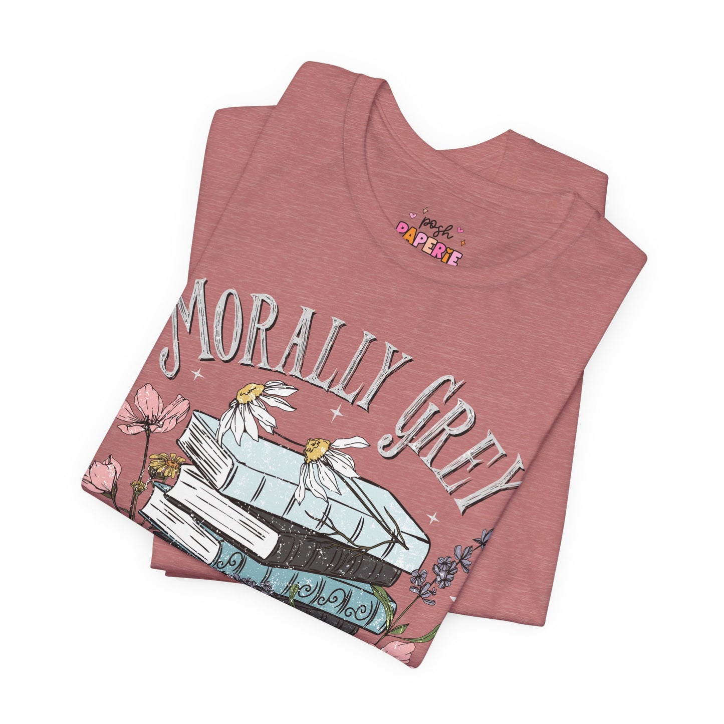 Morally Grey Book Club T-Shirt | Graphic Tee | Bookish Merch |