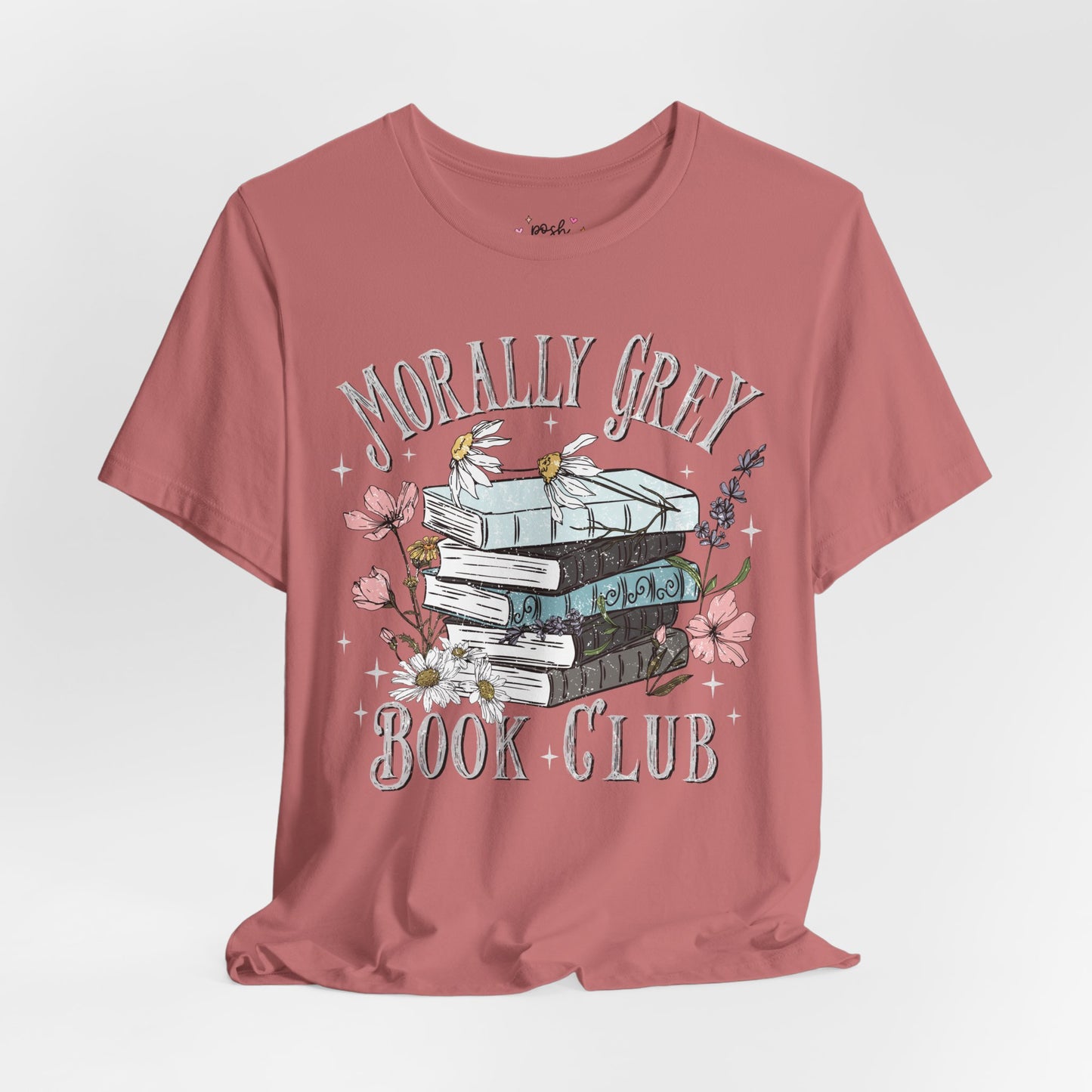 Morally Grey Book Club T-Shirt | Graphic Tee | Bookish Merch |