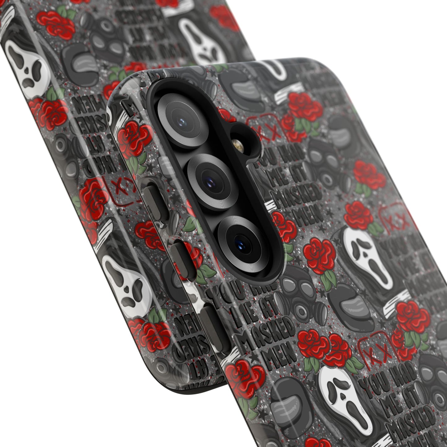 Masked Men Tough Phone Case | Shockproof | Samsung Case | Google Case | Bookish