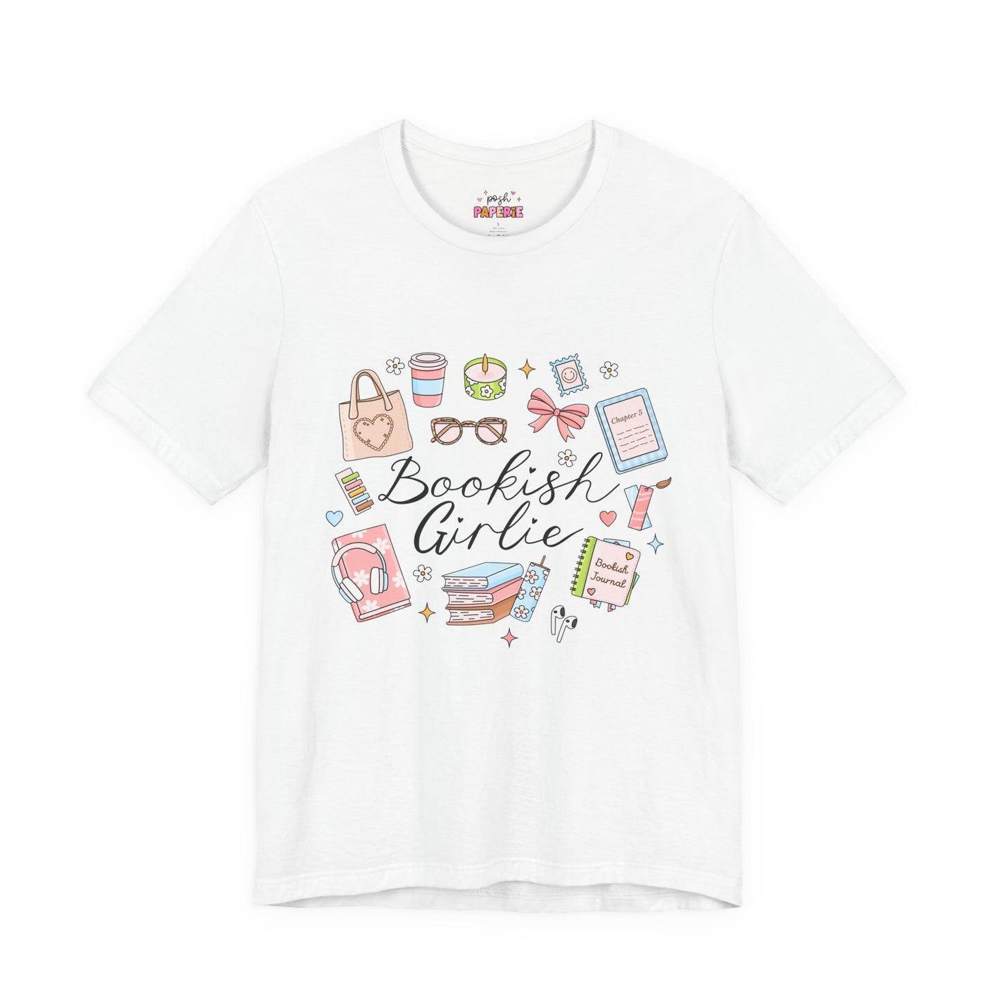 Bookish Girlie Shirt | Graphic Tee | Bookish Merch |