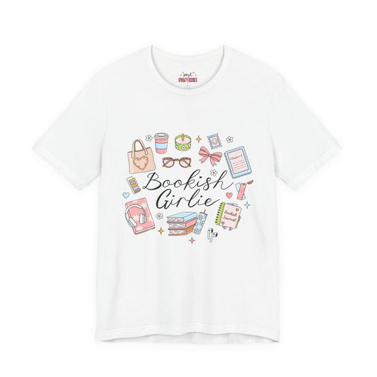 Bookish Girlie Shirt | Graphic Tee | Bookish Merch |