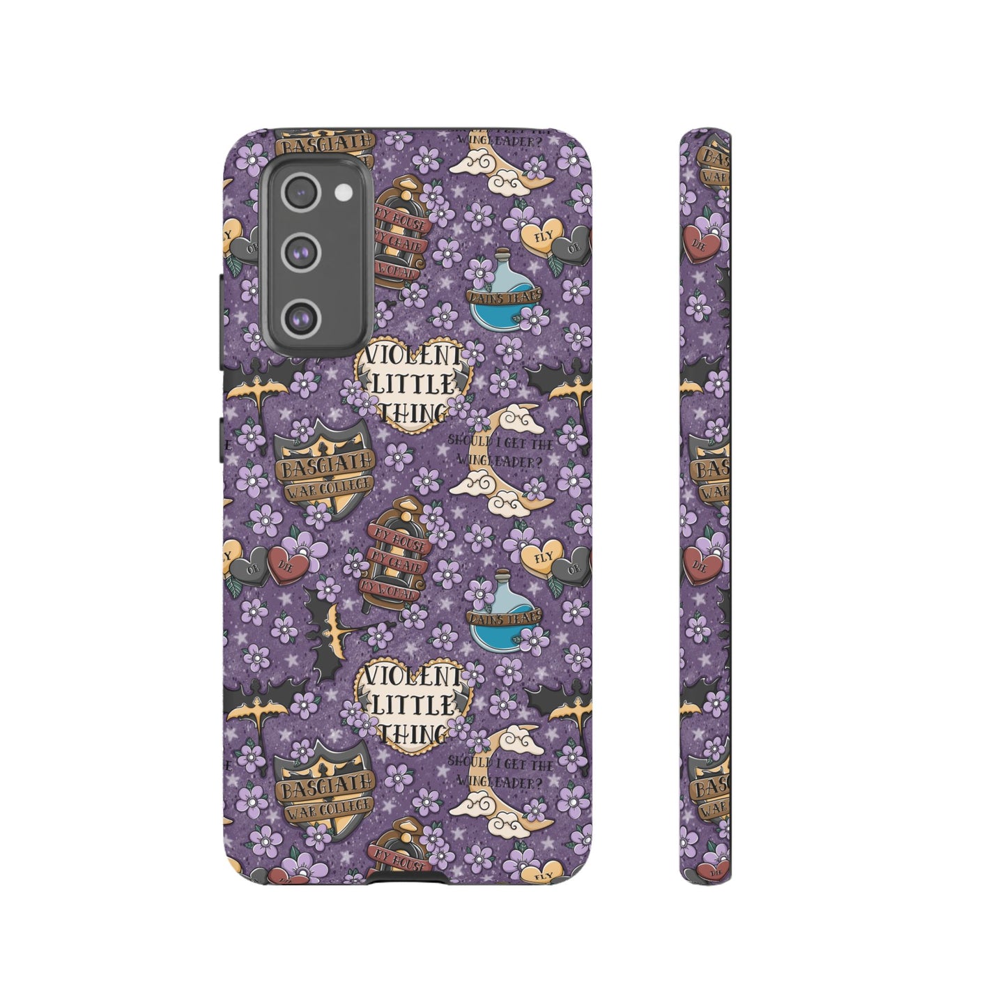 Violent Little Thing Tough Phone Case | Shockproof | Samsung Case | Google Case | Bookish