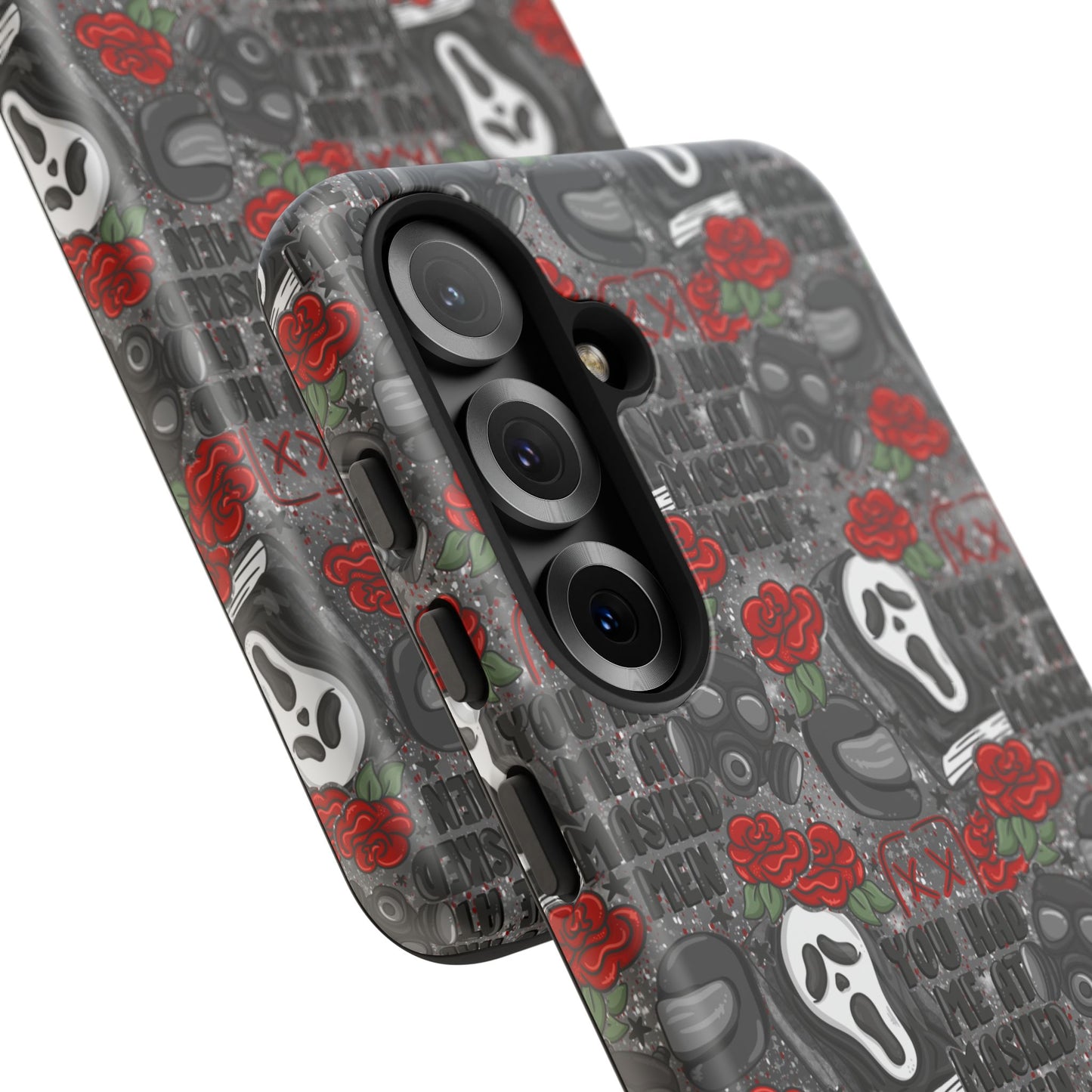 Masked Men Tough Phone Case | Shockproof | Samsung Case | Google Case | Bookish