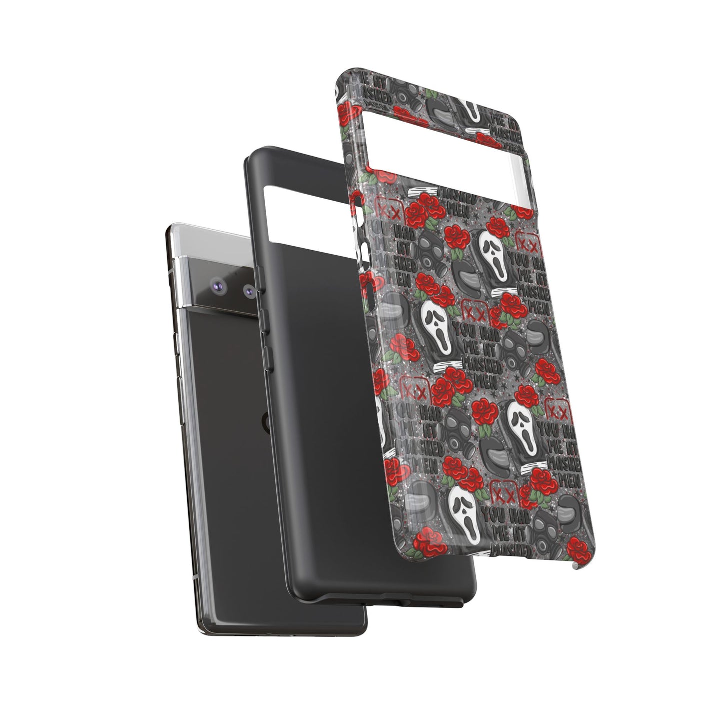 Masked Men Tough Phone Case | Shockproof | Samsung Case | Google Case | Bookish