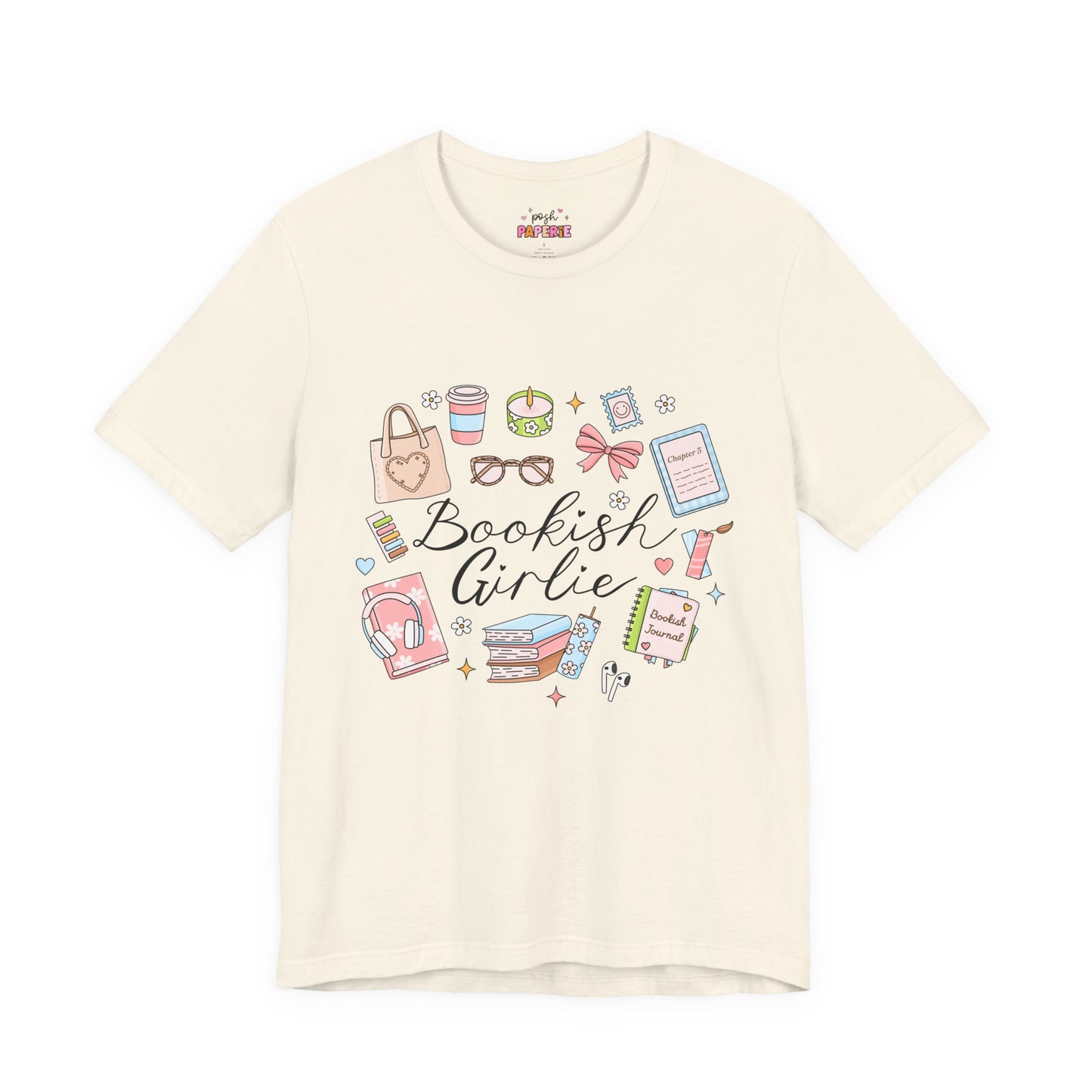 Bookish Girlie Shirt | Graphic Tee | Bookish Merch |