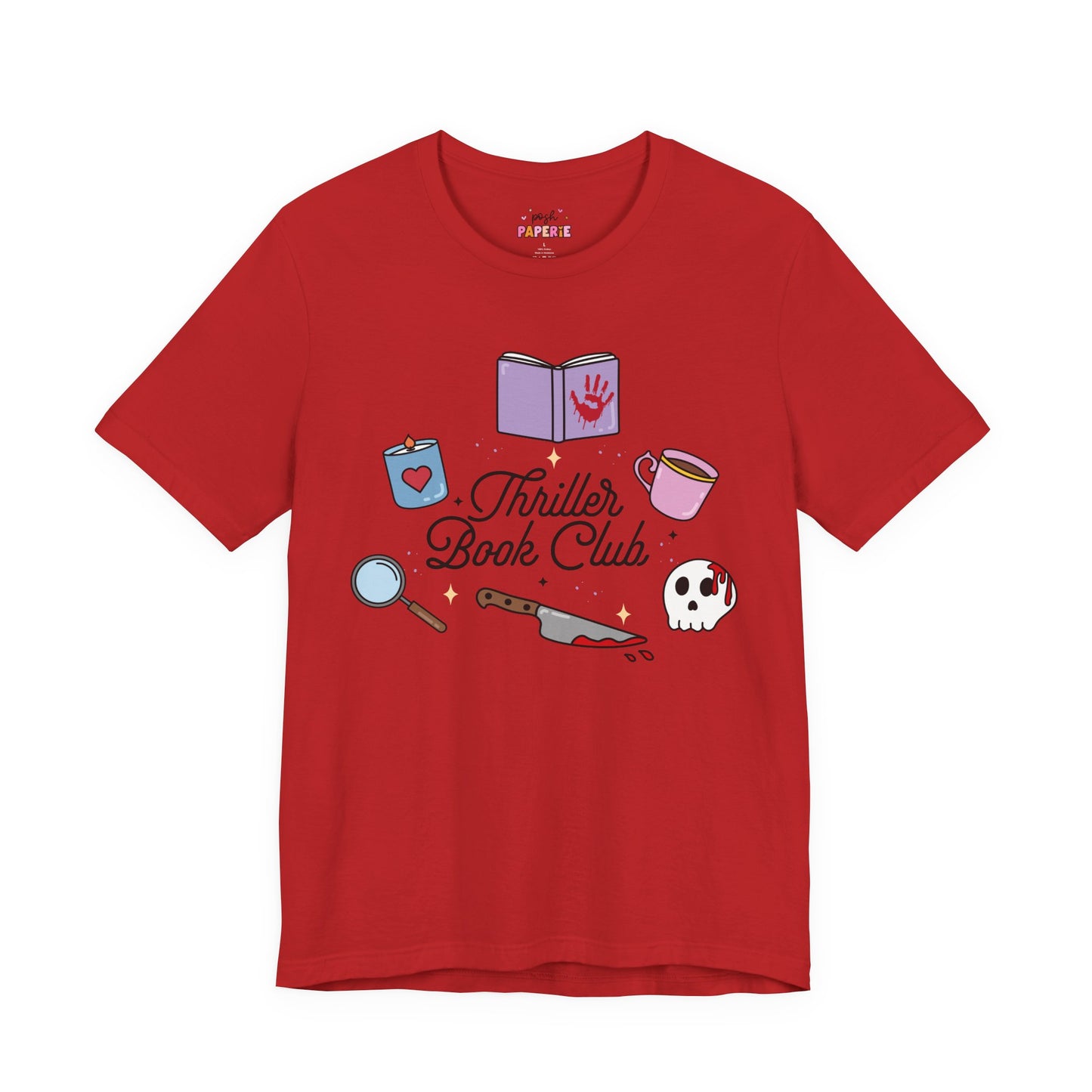 Thriller Book Club Shirt | Graphic Tee | Bookish Merch |