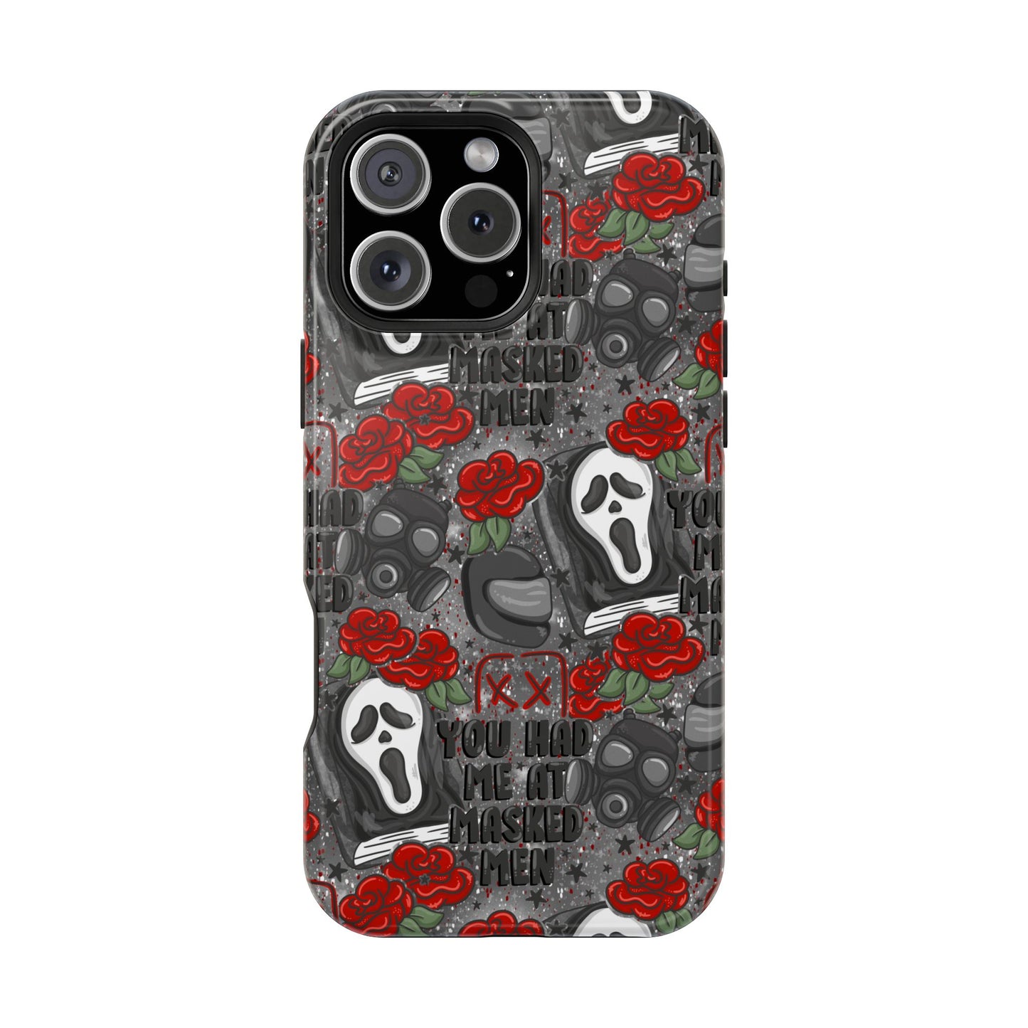 You Had Me At Masked Men MagSafe Tough Phone Case | Shockproof | iPhone Case | Bookish Phone Case |