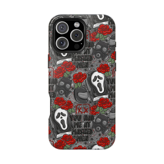 You Had Me At Masked Men MagSafe Tough Phone Case | Shockproof | iPhone Case | Bookish Phone Case |