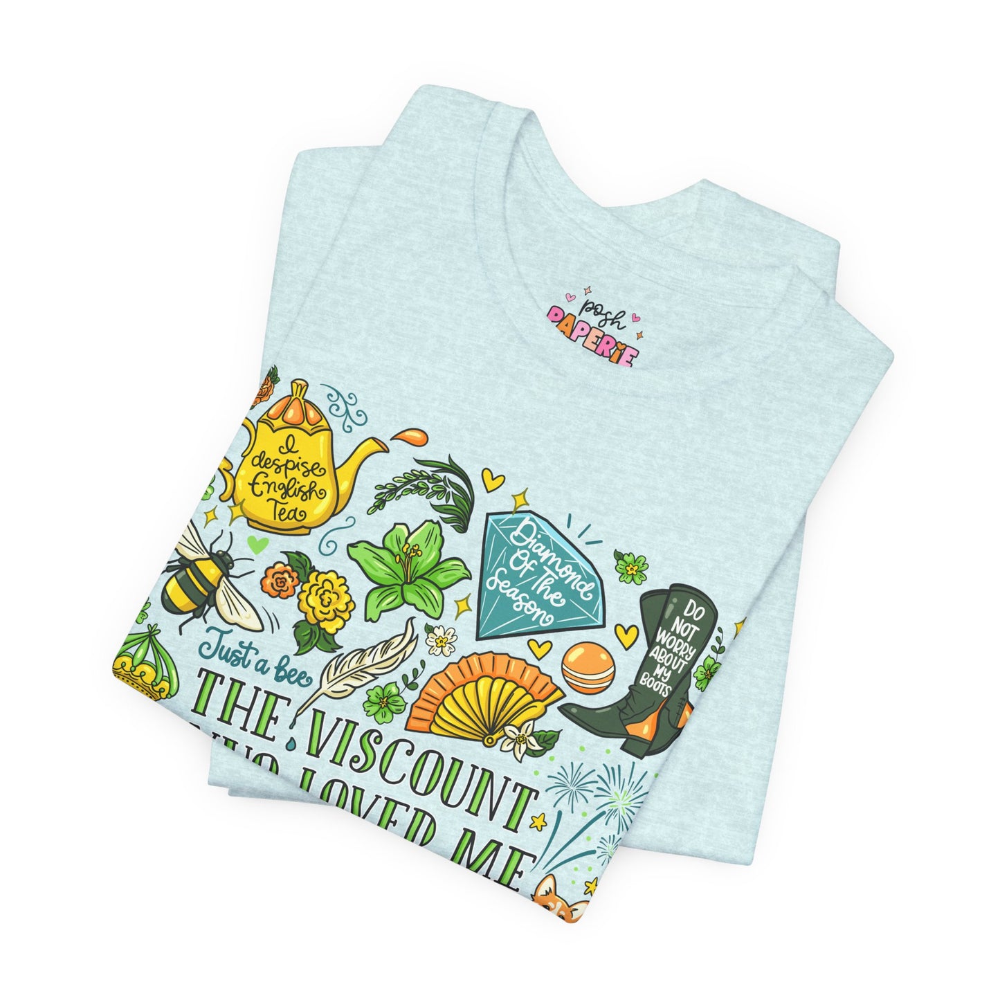The Viscount Who Loved Me T-Shirt | Graphic Tee | Bookish Merch |