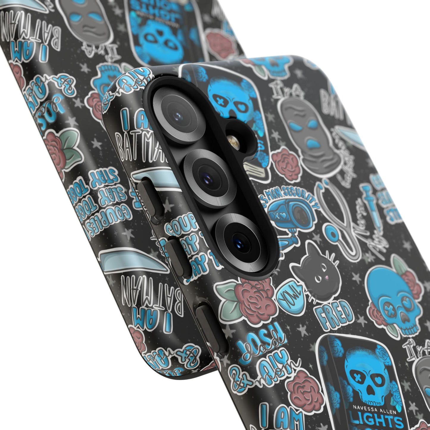 Lights Out Tough Phone Case | Shockproof | Samsung Case | Google Case | Bookish