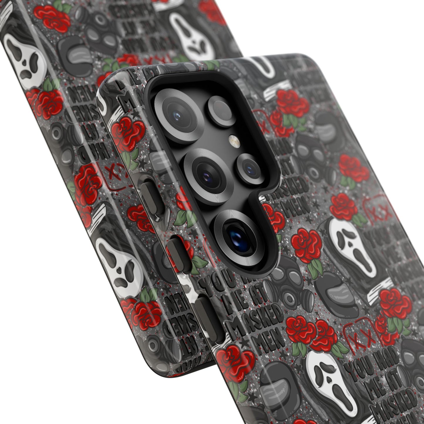 Masked Men Tough Phone Case | Shockproof | Samsung Case | Google Case | Bookish