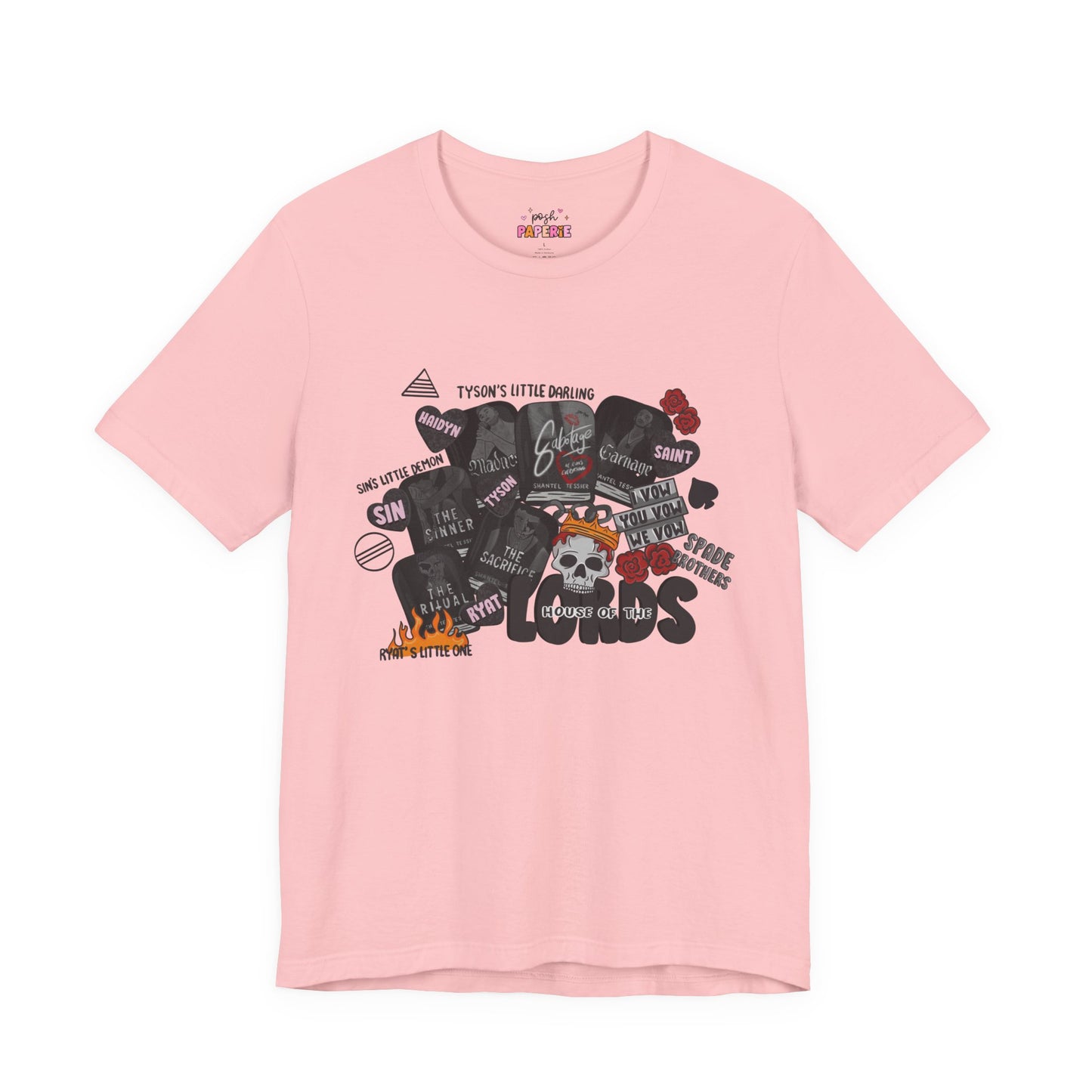 The LORDS Series T-Shirt | Graphic Tee | Bookish Merch |