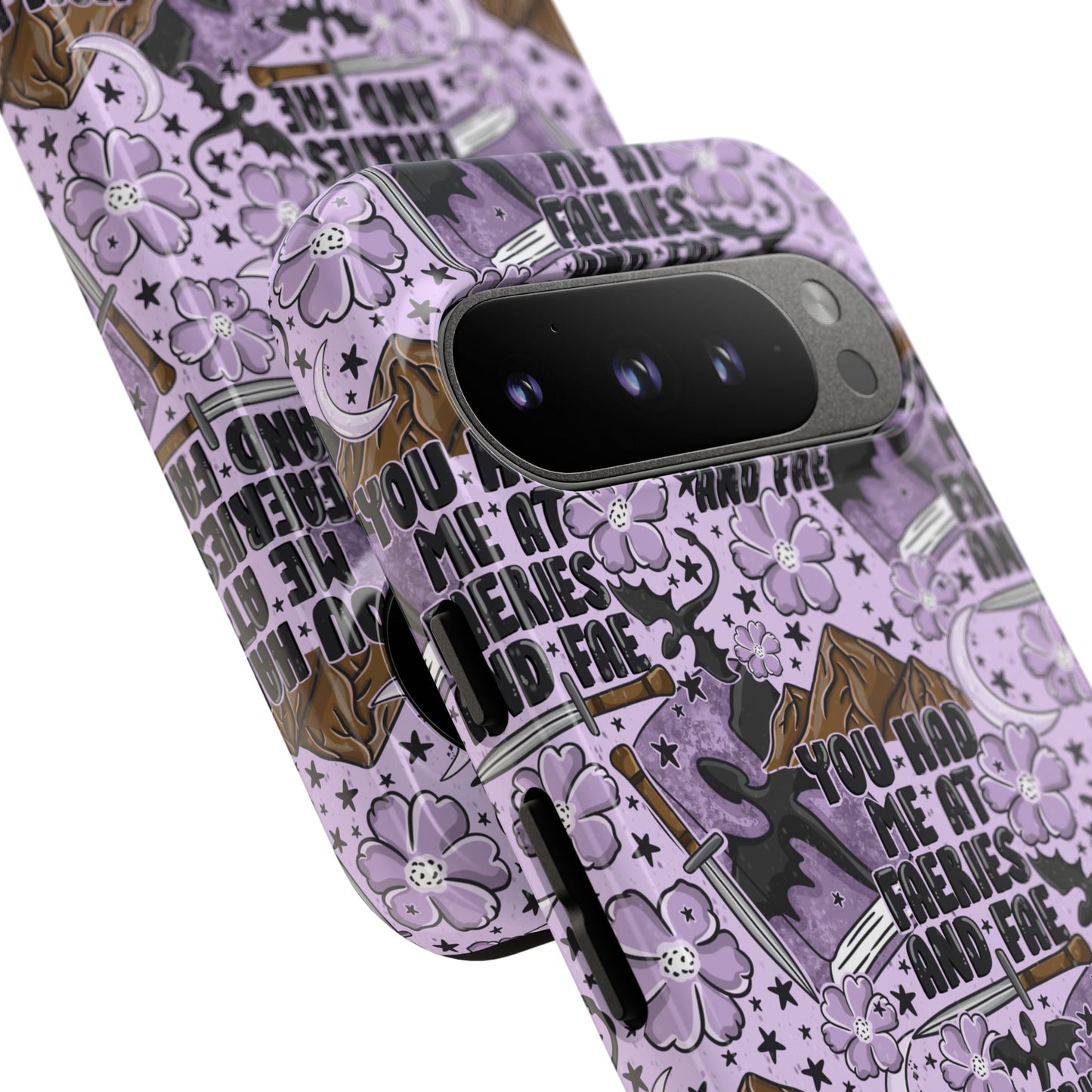 You Had Me At Faeries & Fae Tough Phone Case | Shockproof | Samsung Case | Google Case | Bookish