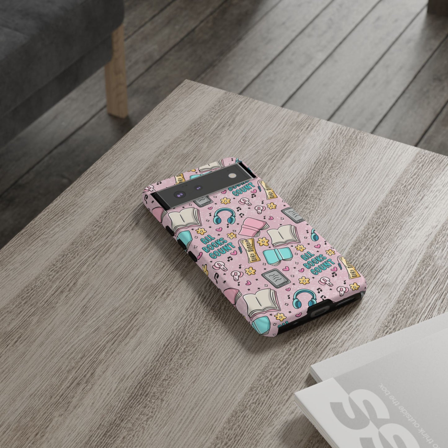All Books Count Tough Phone Case | Shockproof | Samsung Case | Google Case | Bookish