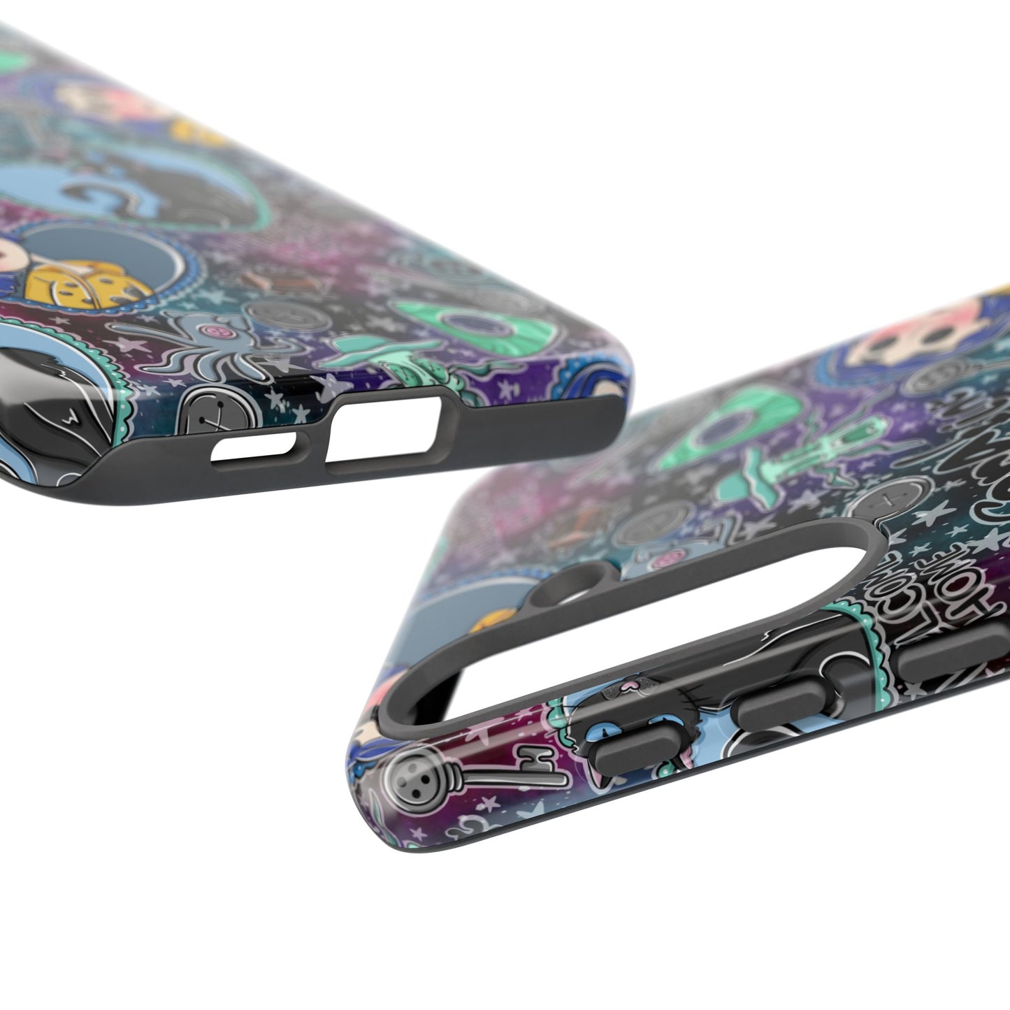 Button Girl Tough Phone Case | Shockproof | Samsung Case | Google Case |