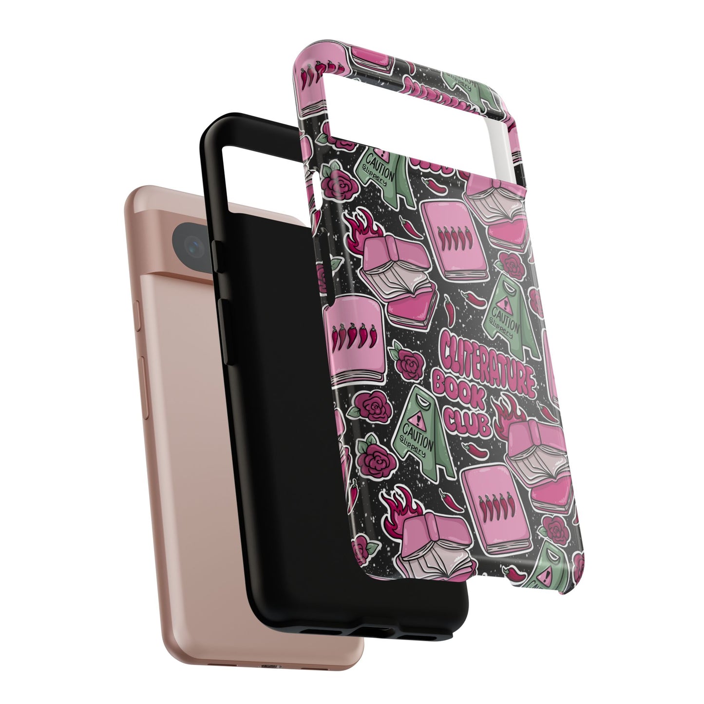Cliterature Book Club Tough Phone Case | Shockproof | Samsung Case | Google Case | Bookish