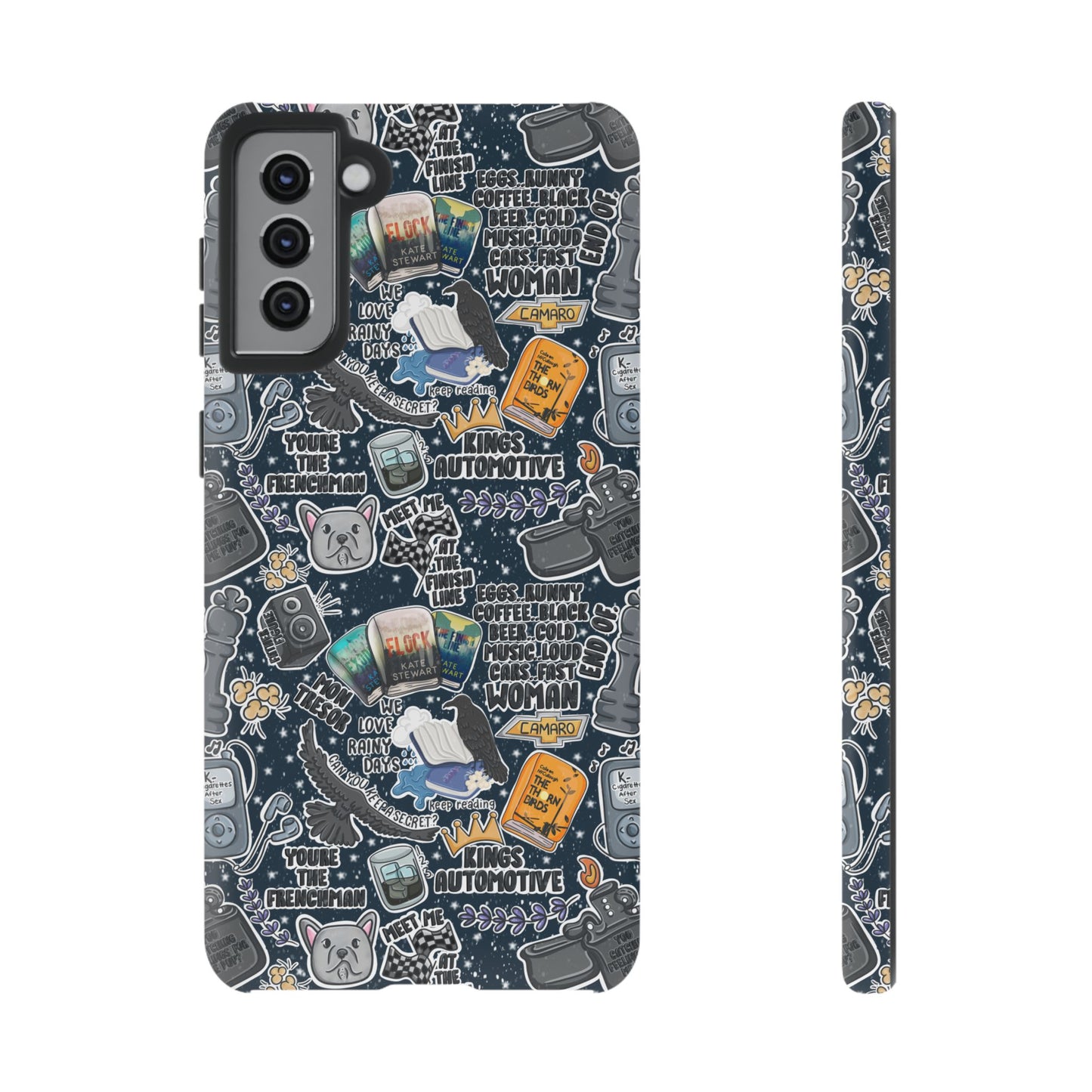 Triple Falls Tough Phone Case | Shockproof | Samsung Case | Google Case | Bookish