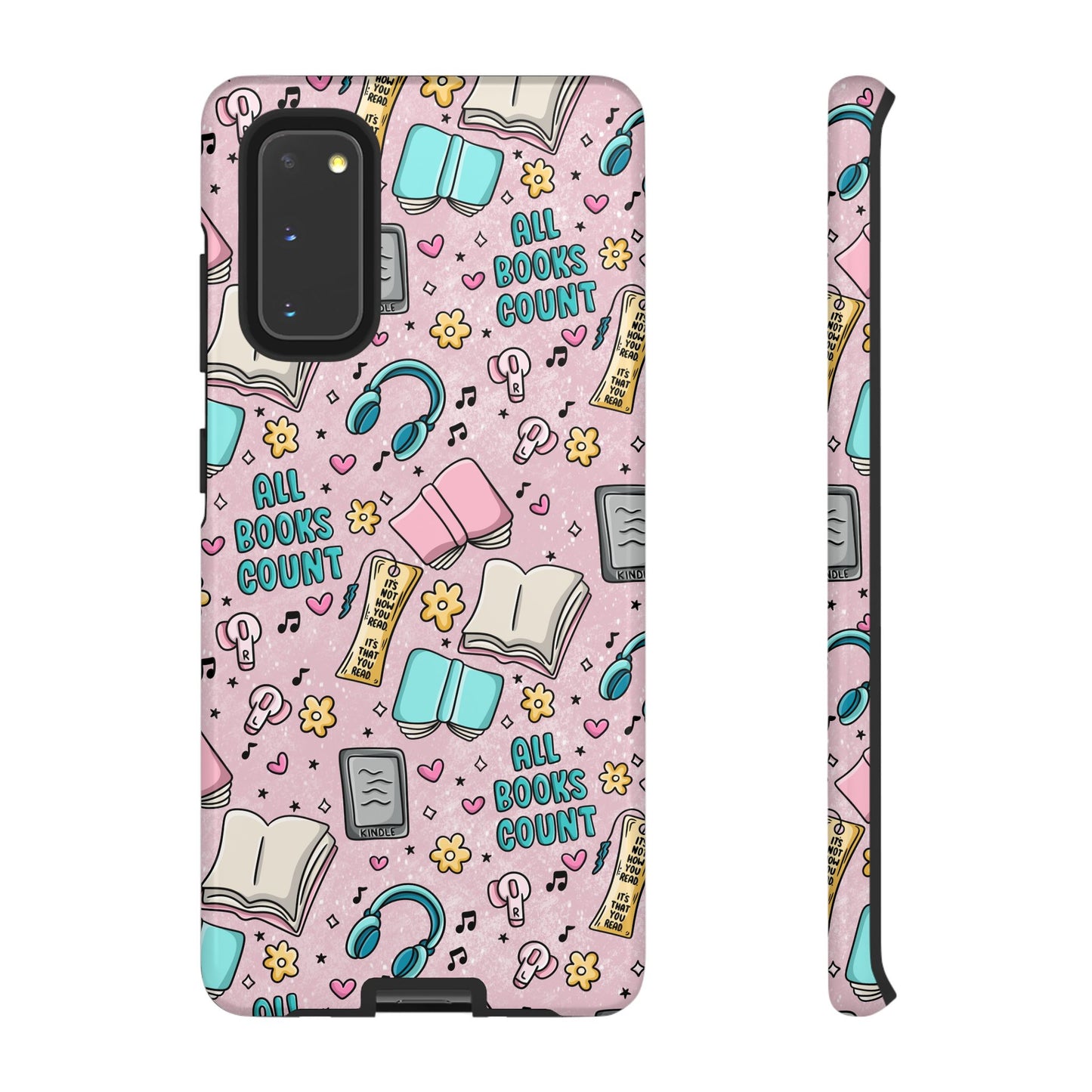 All Books Count Tough Phone Case | Shockproof | Samsung Case | Google Case | Bookish