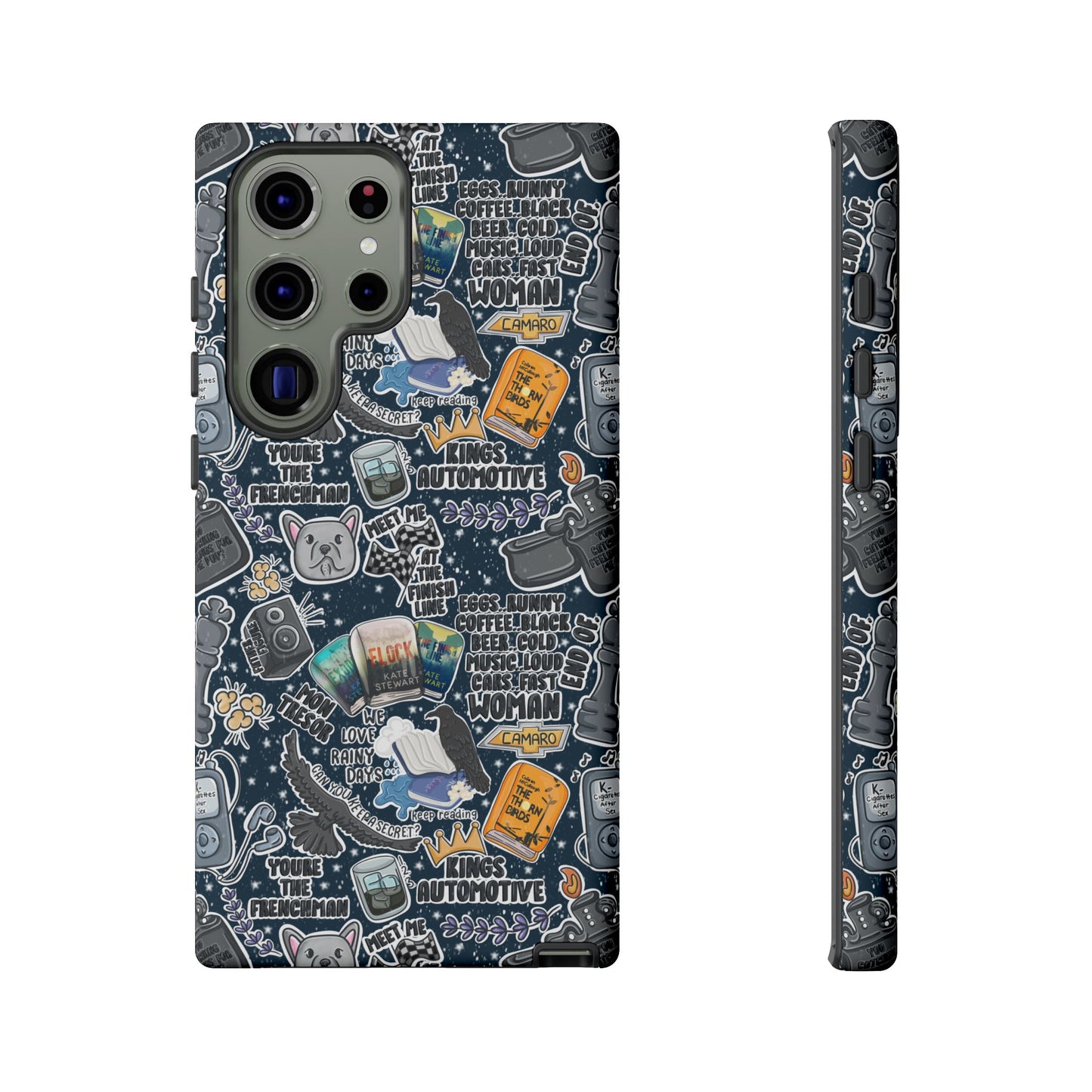Triple Falls Tough Phone Case | Shockproof | Samsung Case | Google Case | Bookish