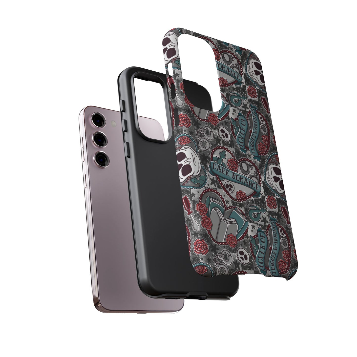 Dark Romance Tough Phone Case | Shockproof | Samsung Case | Google Case | Bookish