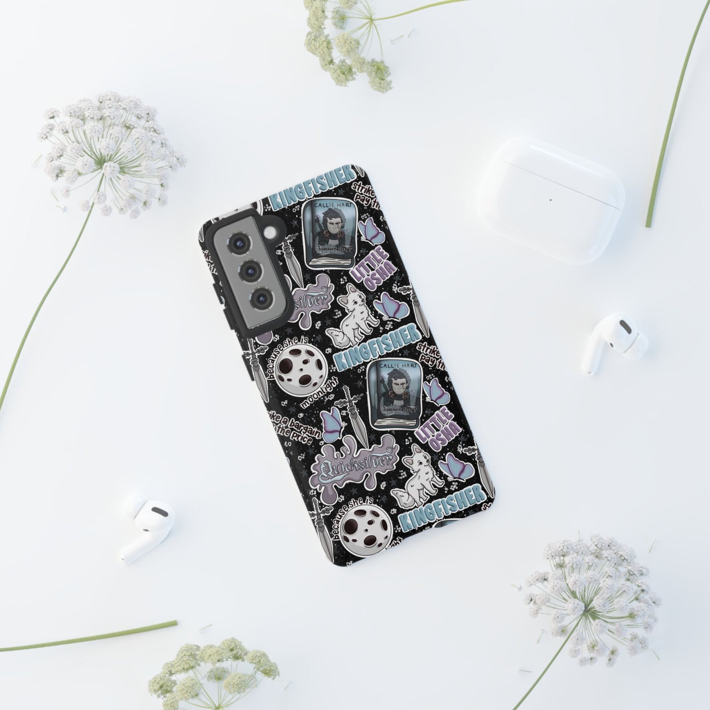 Quicksilver Tough Phone Case | Shockproof | Samsung Case | Google Case | Bookish