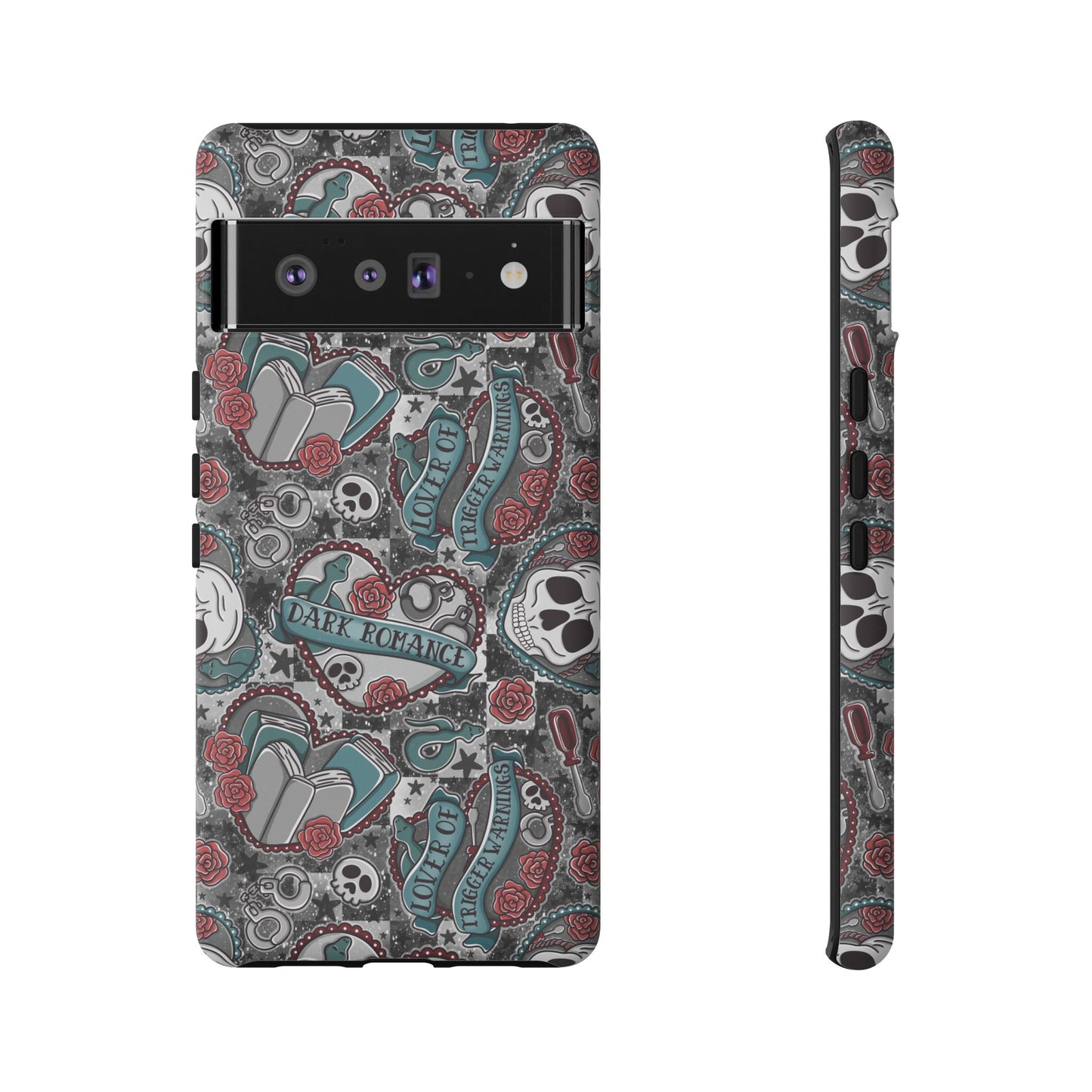 Dark Romance Tough Phone Case | Shockproof | Samsung Case | Google Case | Bookish