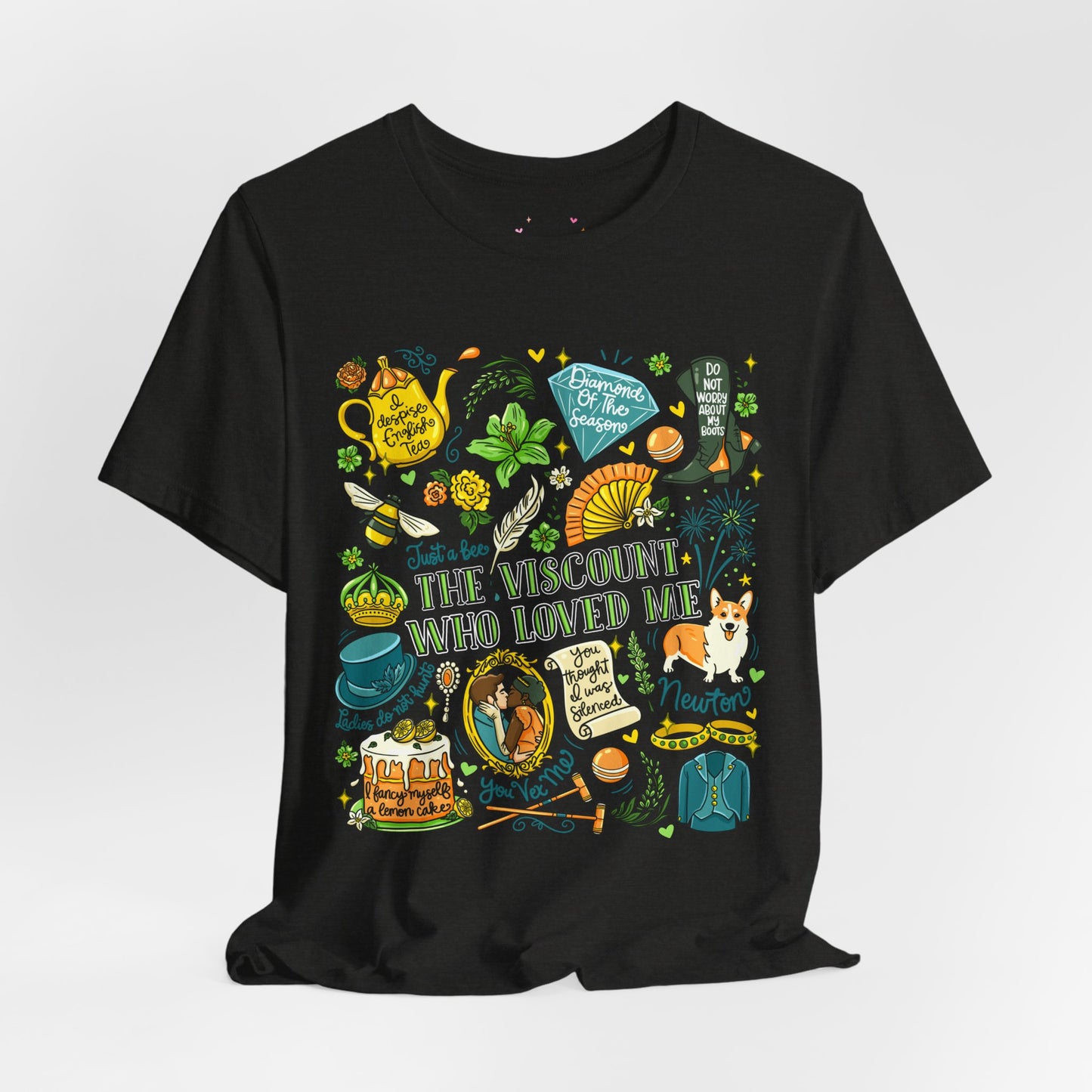 The Viscount Who Loved Me T-Shirt | Graphic Tee | Bookish Merch |