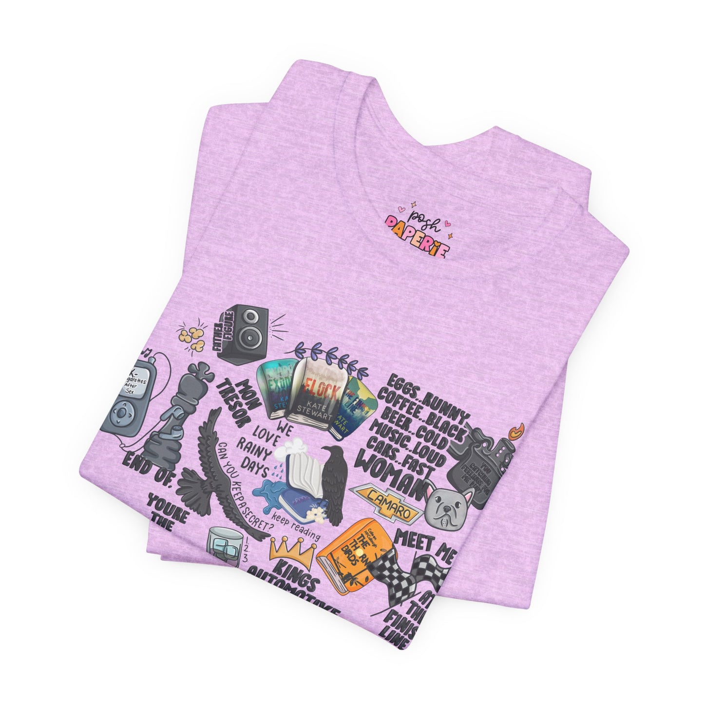 Triple Falls Shirt | Graphic Tee | Bookish Merch |
