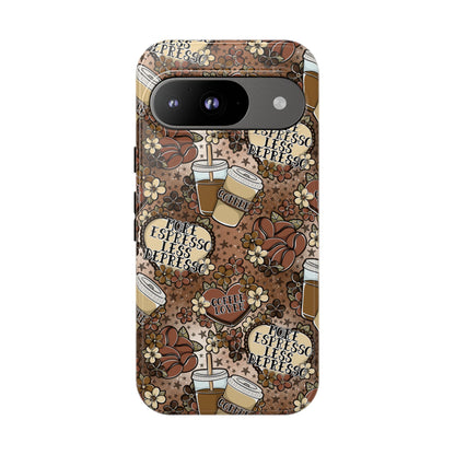 Coffee Lover Tough Phone Case | Shockproof | Samsung Case | Google Case | Iced Coffee